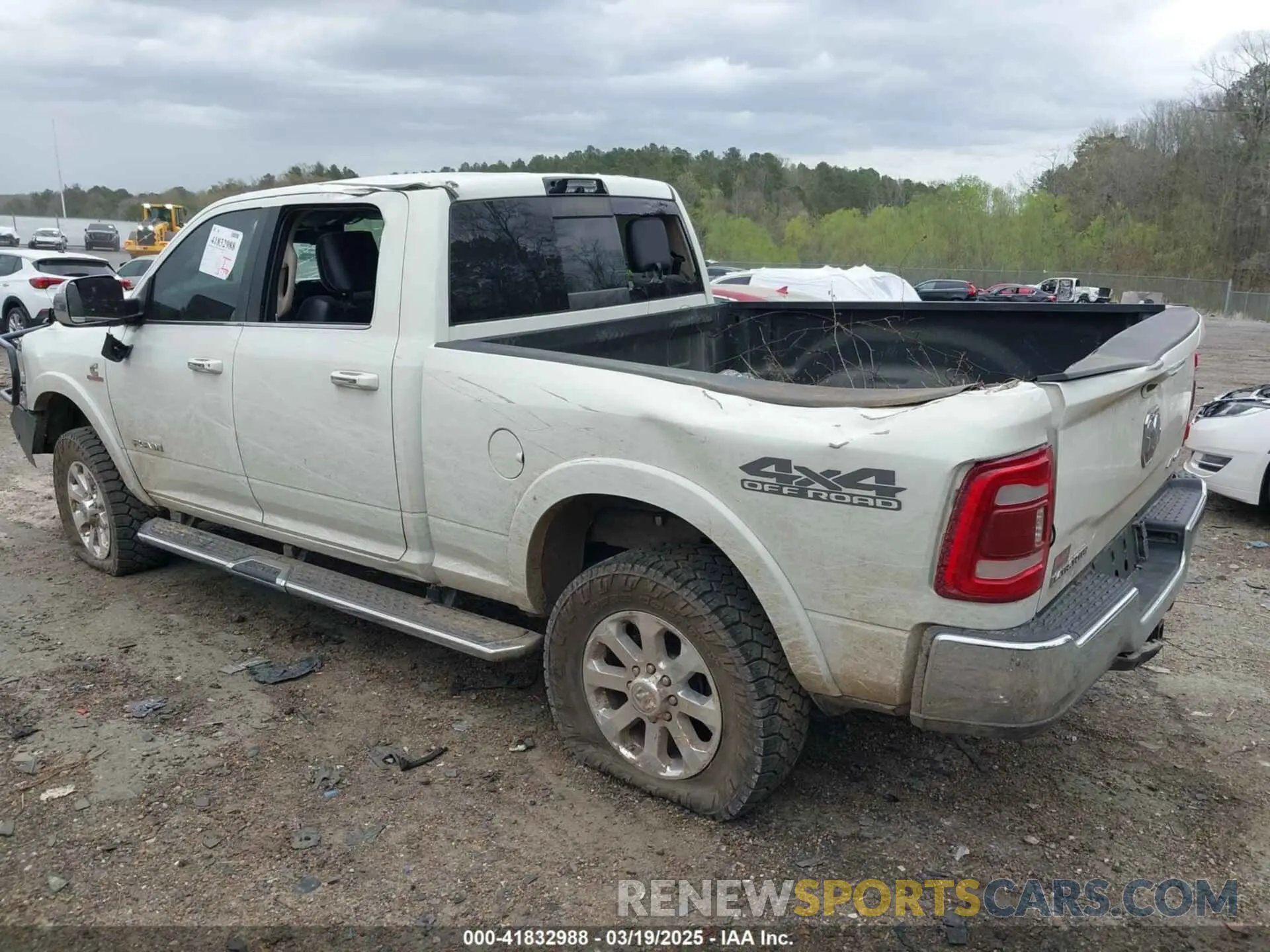 3 Photograph of a damaged car 3C6UR5FL3NG310109 RAM 2500 2022