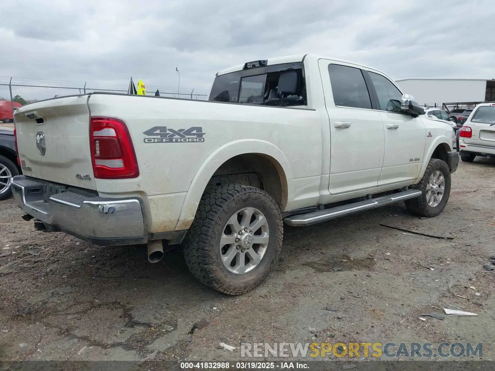 4 Photograph of a damaged car 3C6UR5FL3NG310109 RAM 2500 2022