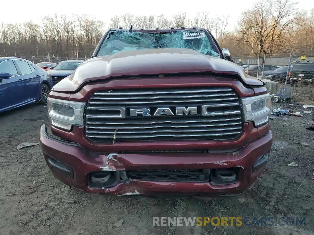 5 Photograph of a damaged car 3C6UR5FL4NG149351 RAM 2500 2022