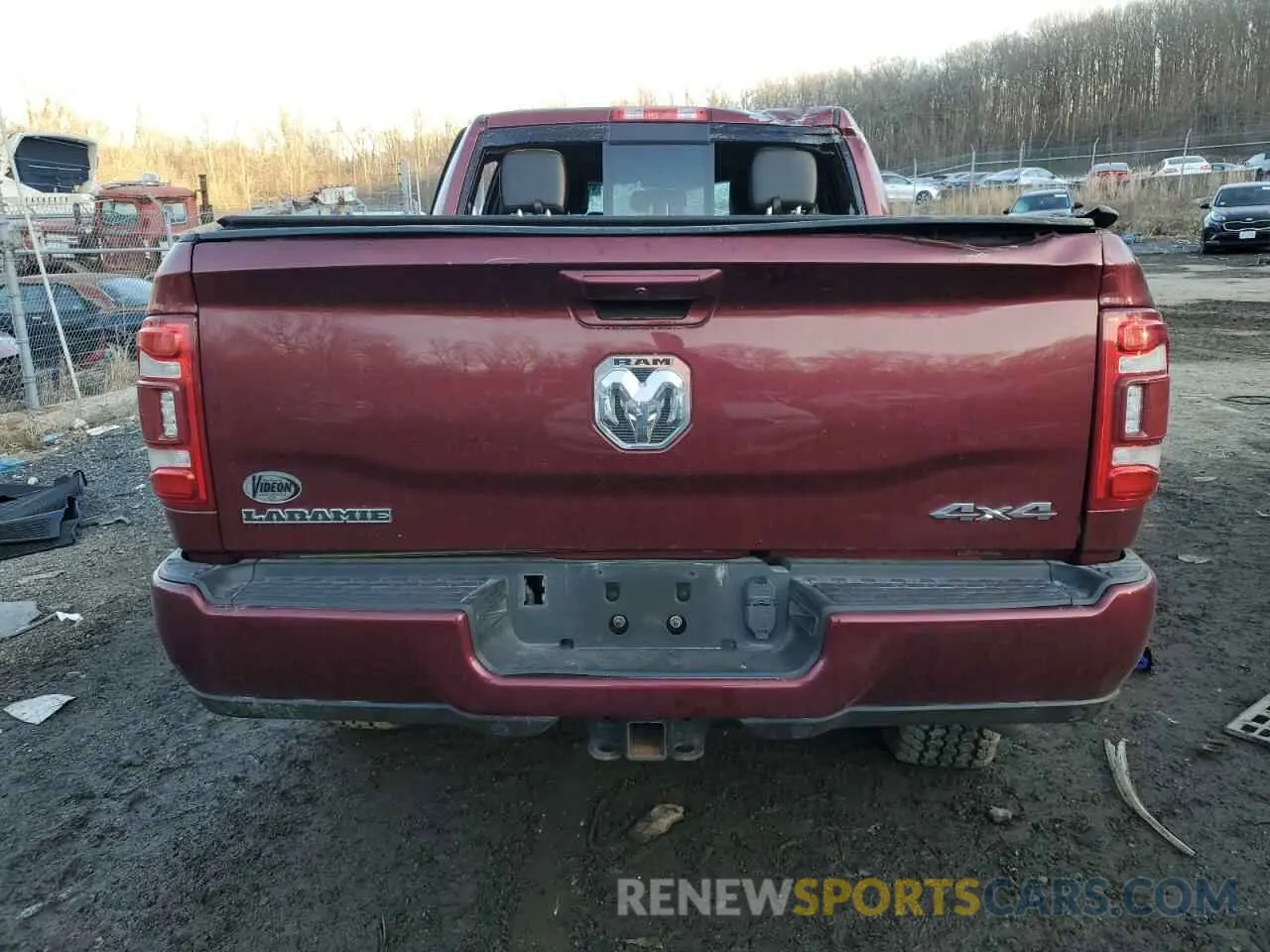 6 Photograph of a damaged car 3C6UR5FL4NG149351 RAM 2500 2022
