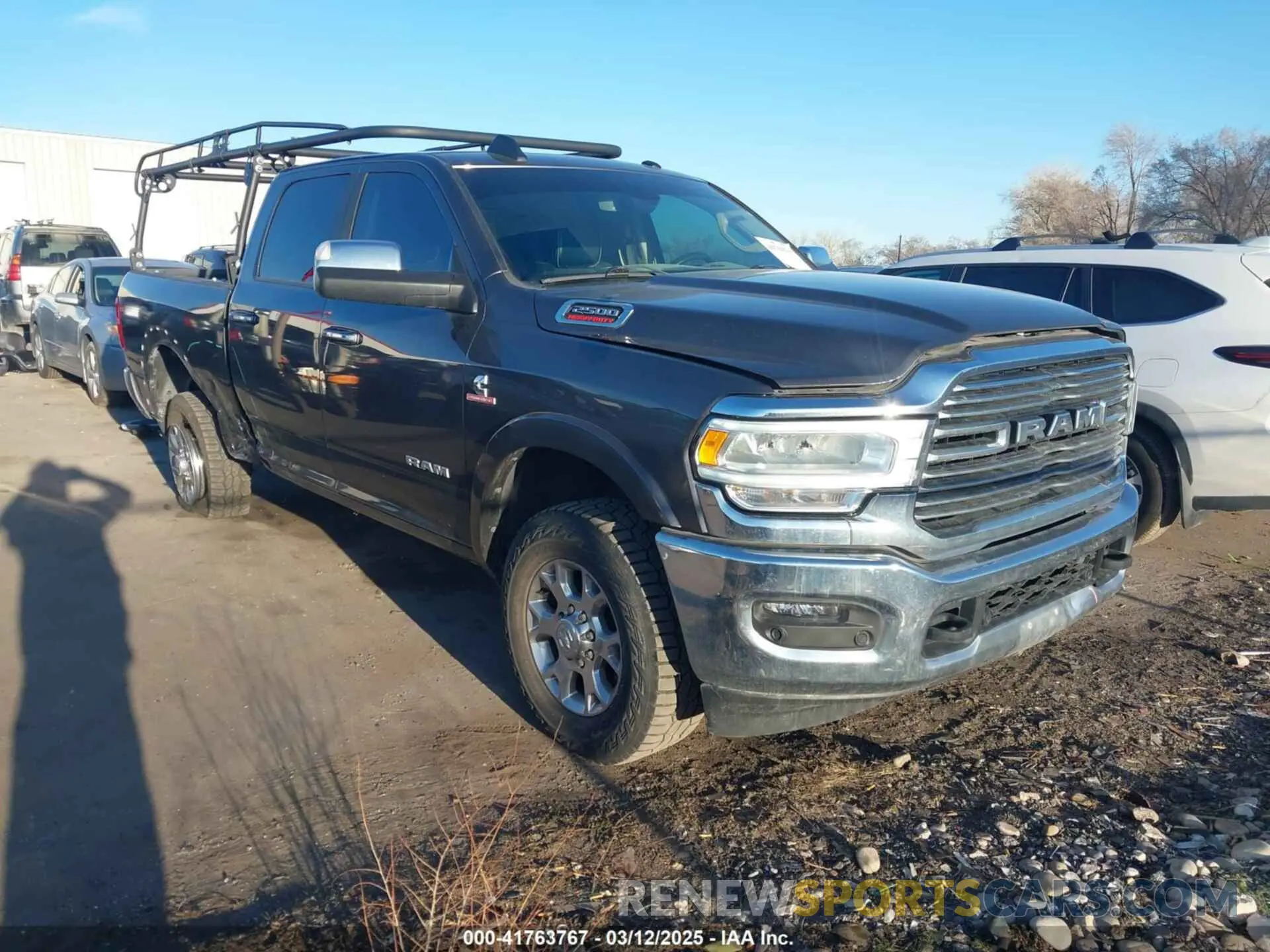 1 Photograph of a damaged car 3C6UR5FL5NG203501 RAM 2500 2022