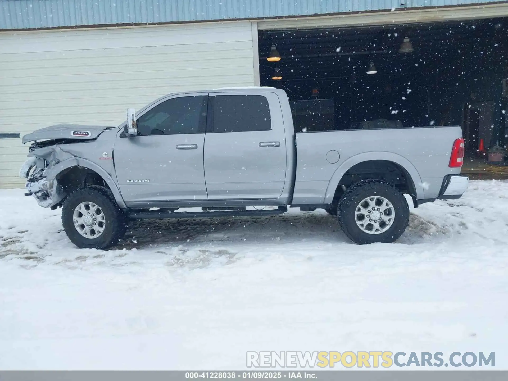 13 Photograph of a damaged car 3C6UR5FL6NG184134 RAM 2500 2022