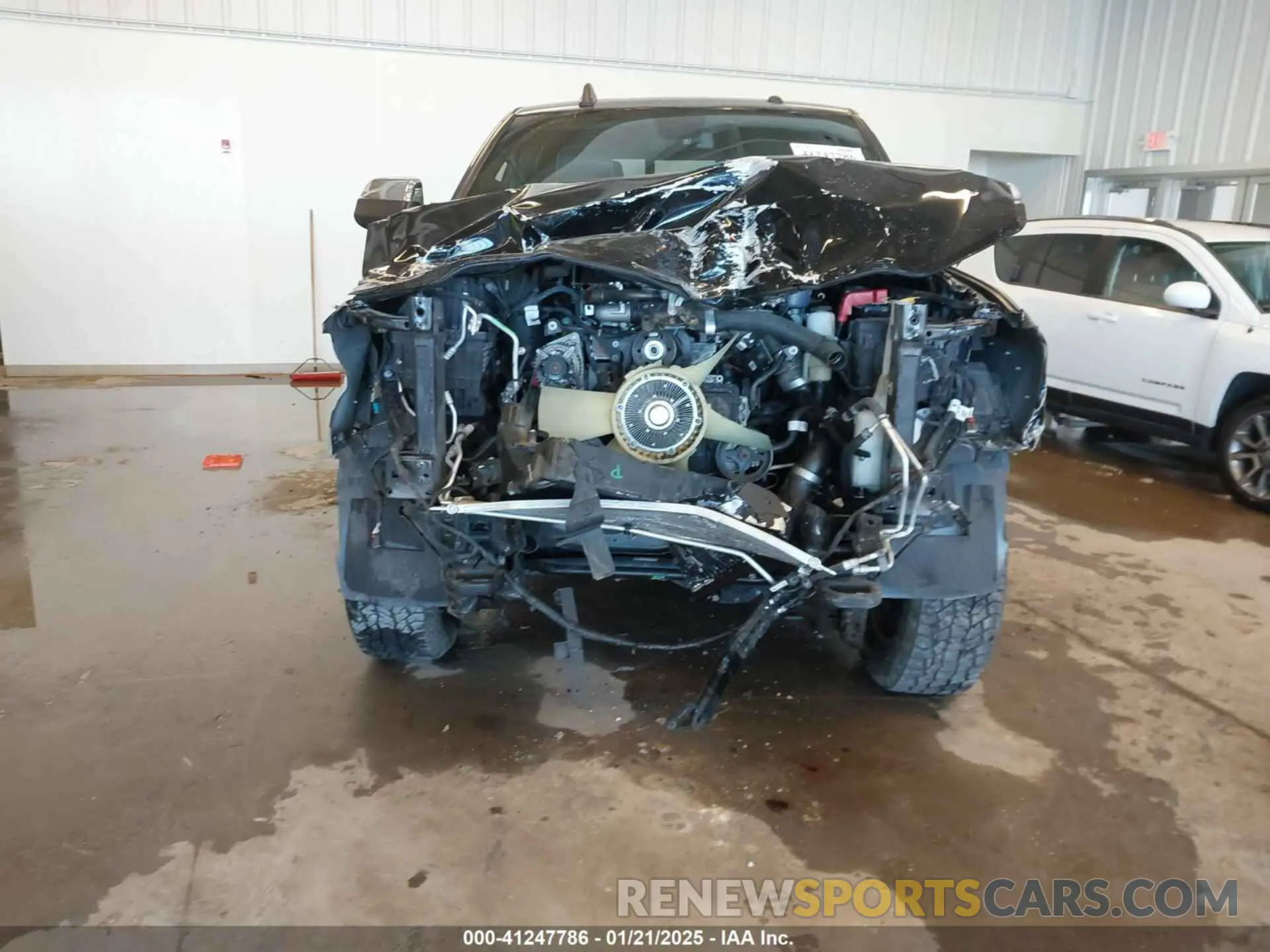 6 Photograph of a damaged car 3C6UR5FL6NG368022 RAM 2500 2022