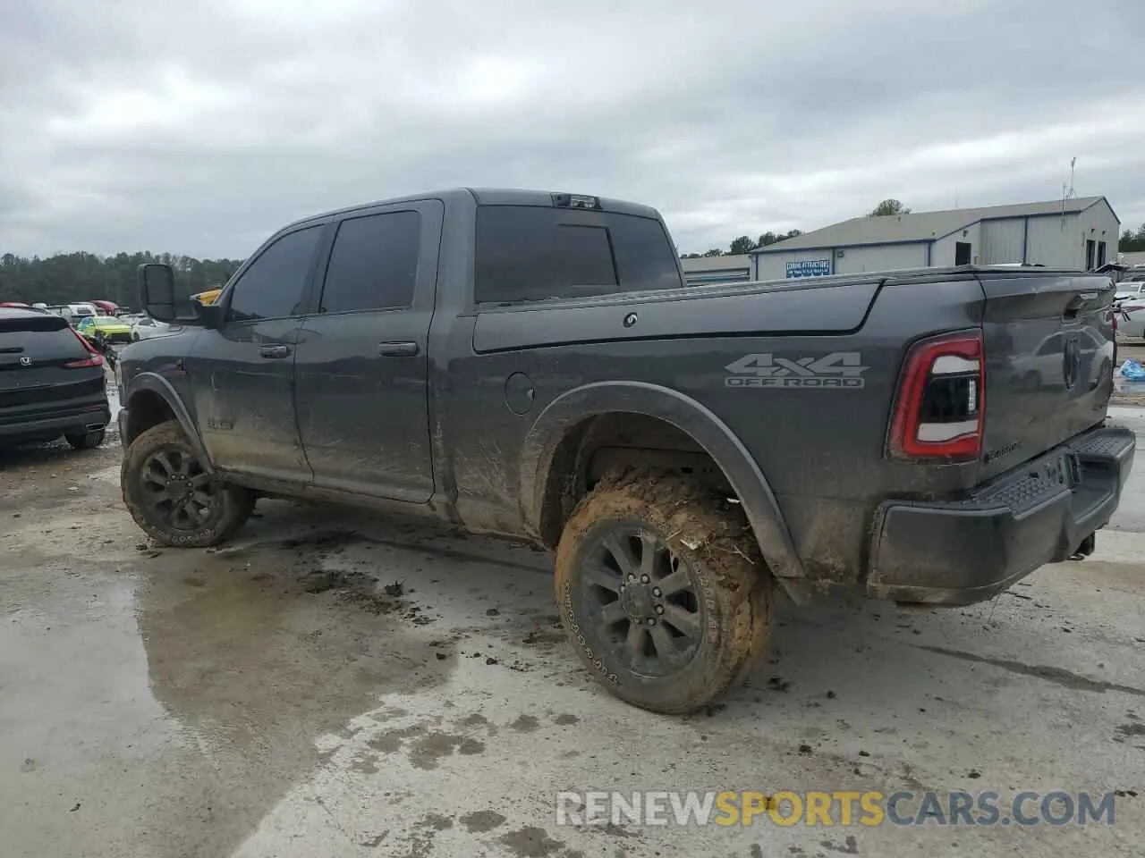 2 Photograph of a damaged car 3C6UR5FL7NG267832 RAM 2500 2022