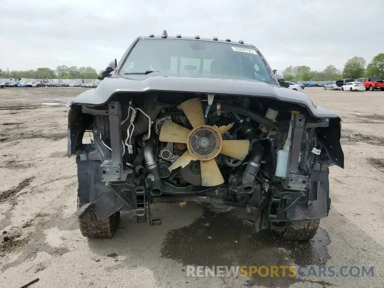 5 Photograph of a damaged car 3C6UR5FL7NG282931 RAM 2500 2022