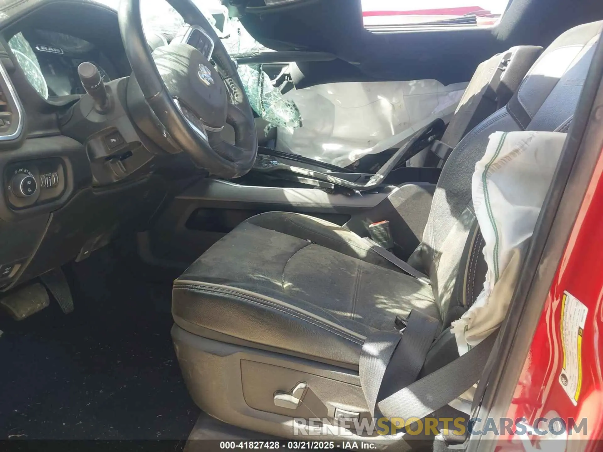 5 Photograph of a damaged car 3C6UR5FL7NG327138 RAM 2500 2022