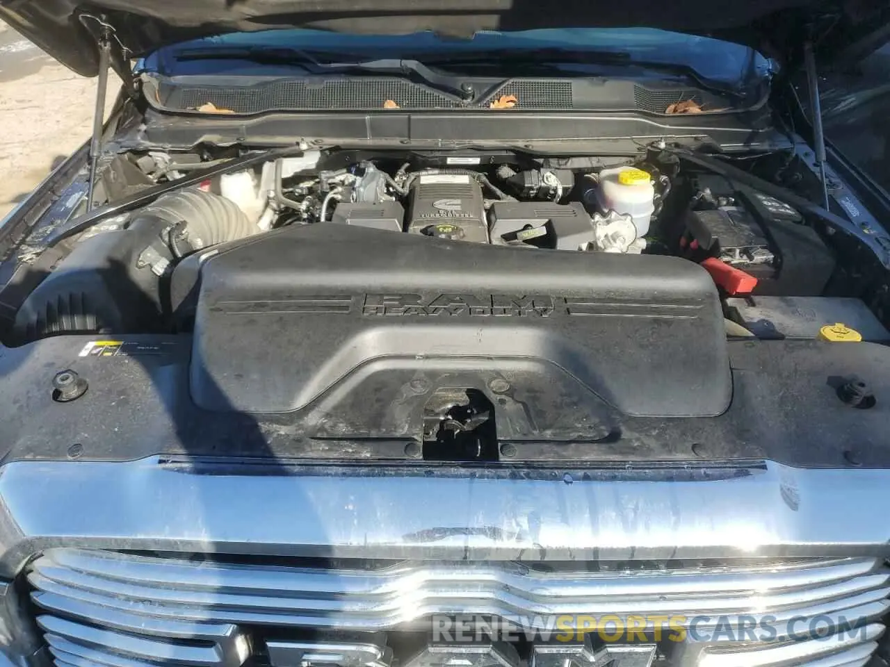 11 Photograph of a damaged car 3C6UR5FL7NG386965 RAM 2500 2022