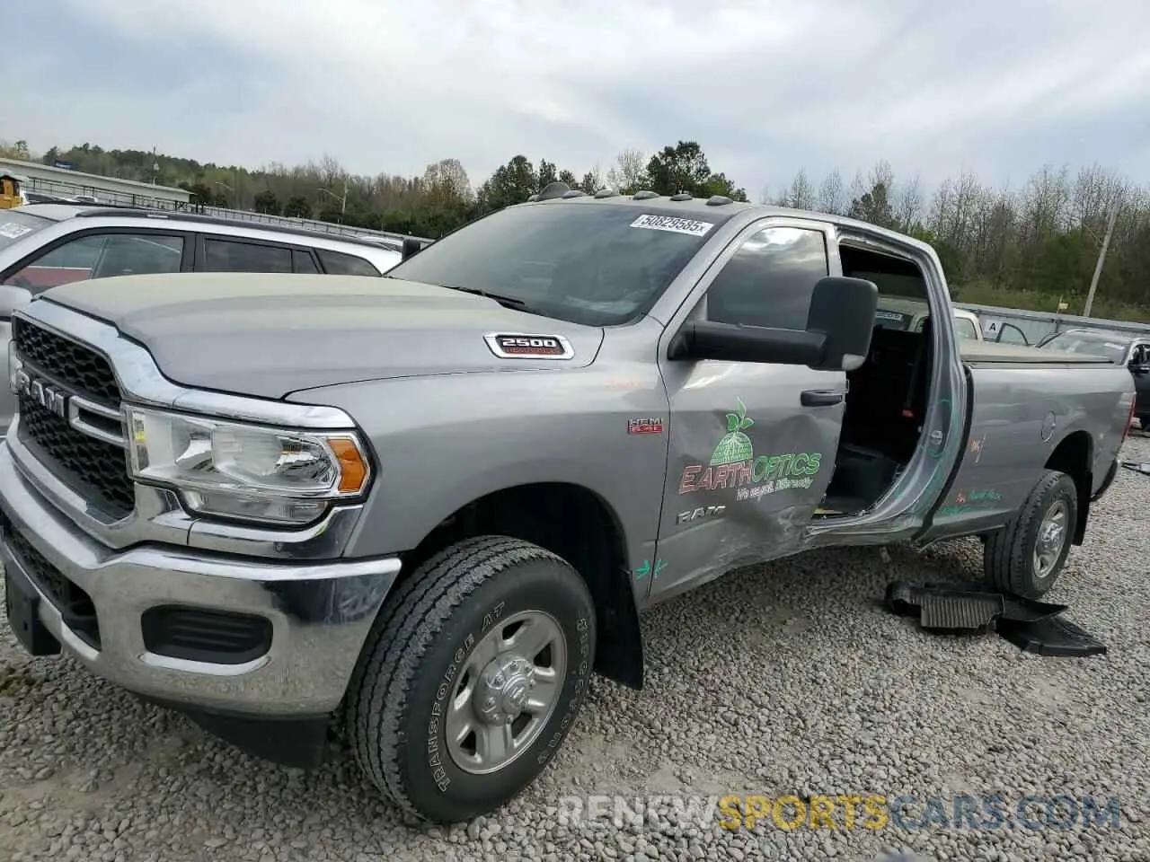 1 Photograph of a damaged car 3C6UR5HJ1NG361944 RAM 2500 2022