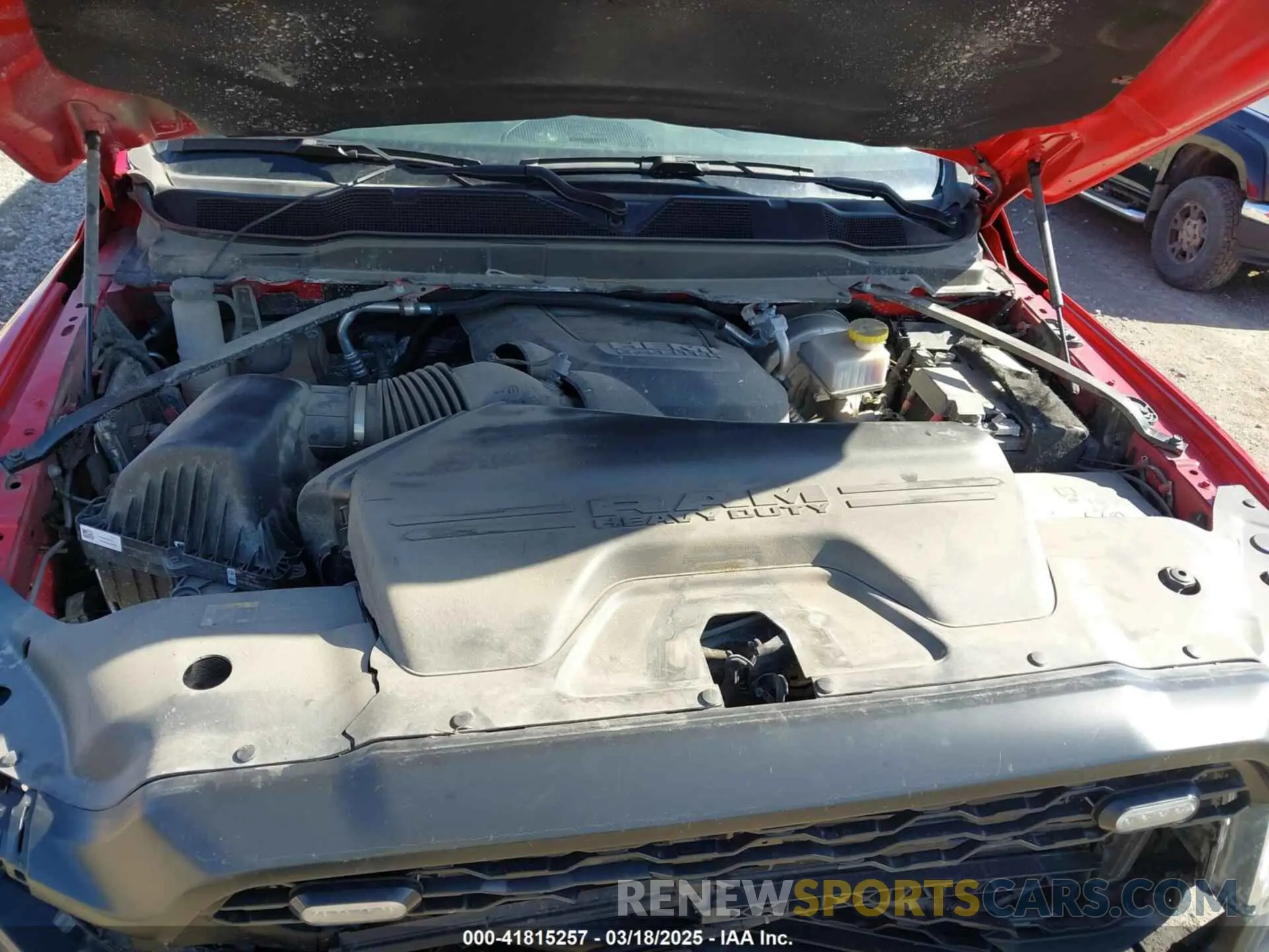 10 Photograph of a damaged car 3C6UR5HJ1NG365279 RAM 2500 2022