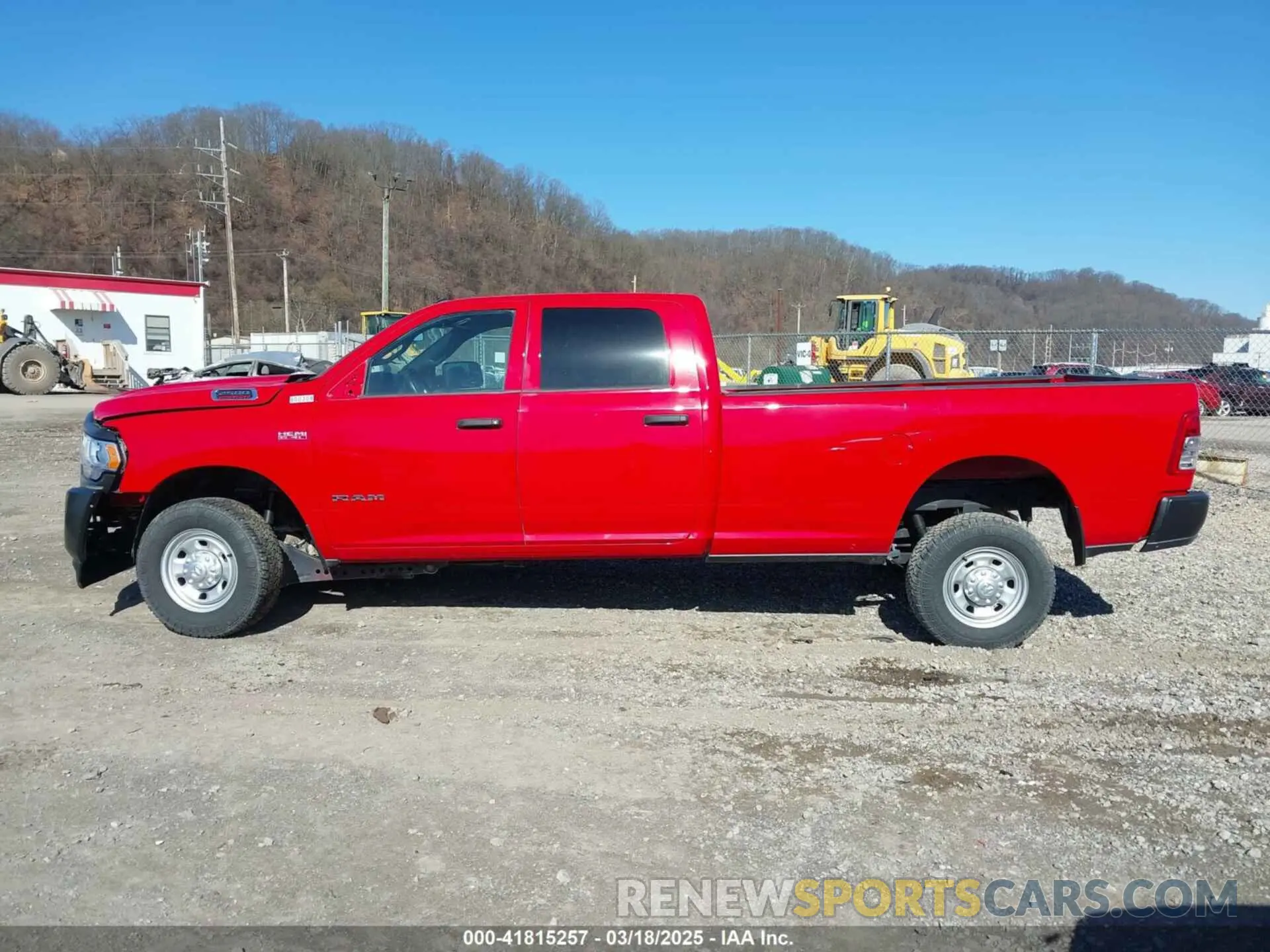 14 Photograph of a damaged car 3C6UR5HJ1NG365279 RAM 2500 2022