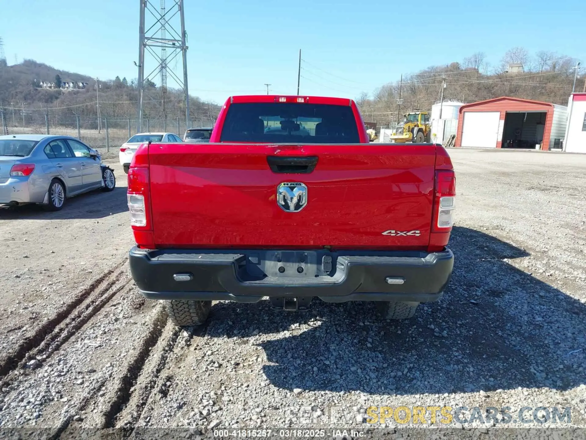 16 Photograph of a damaged car 3C6UR5HJ1NG365279 RAM 2500 2022