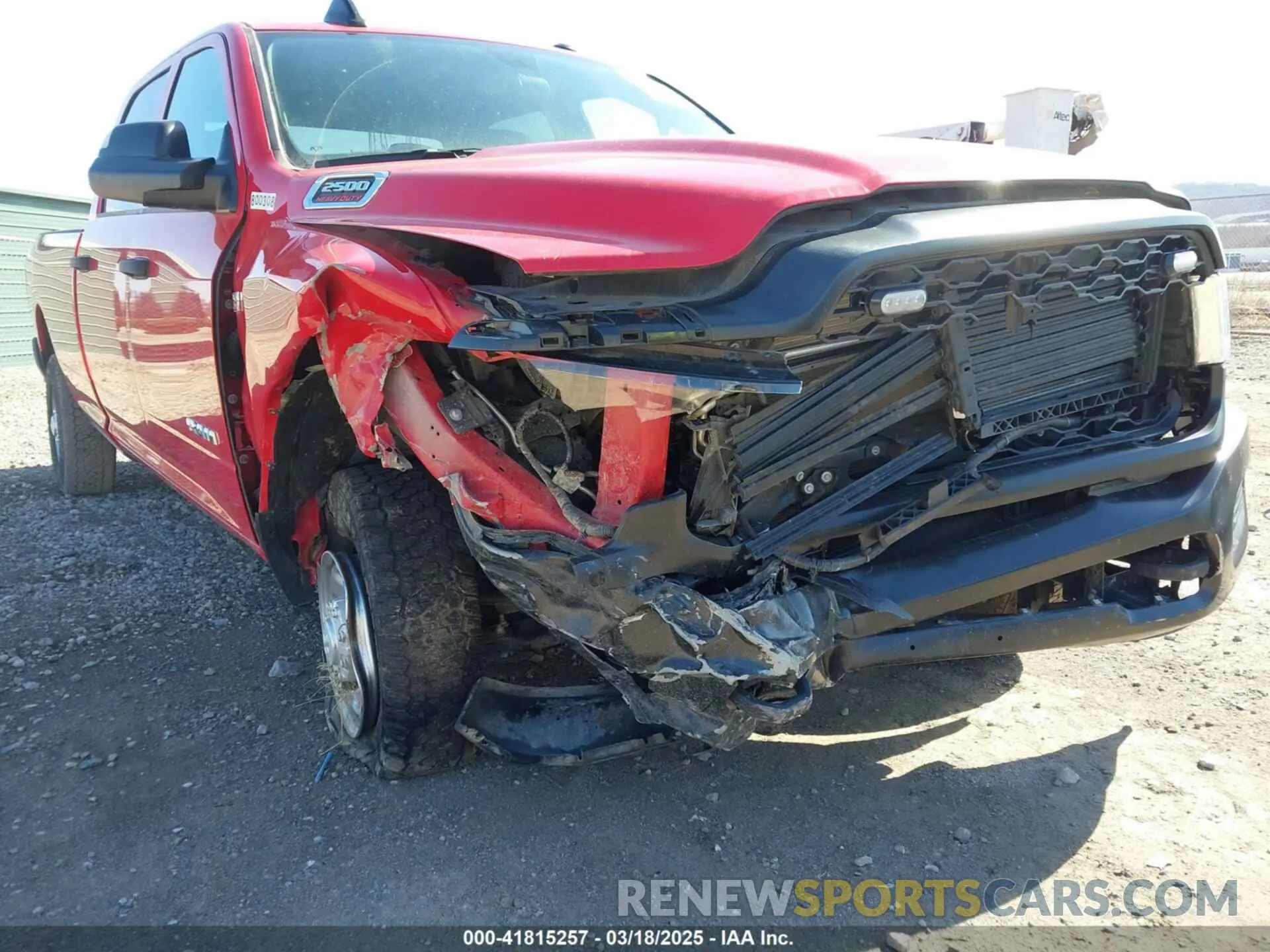 6 Photograph of a damaged car 3C6UR5HJ1NG365279 RAM 2500 2022