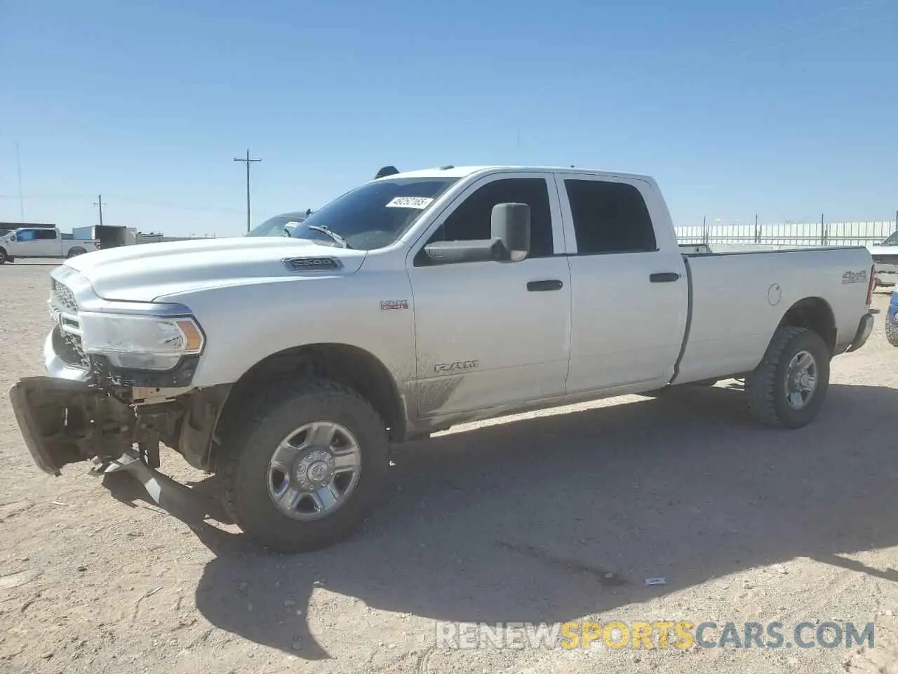 1 Photograph of a damaged car 3C6UR5HJ2NG366442 RAM 2500 2022