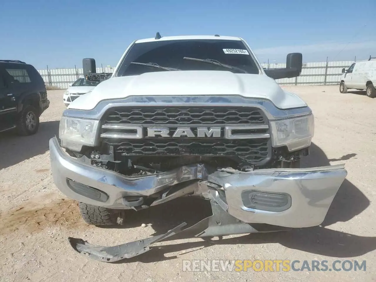 5 Photograph of a damaged car 3C6UR5HJ2NG366442 RAM 2500 2022