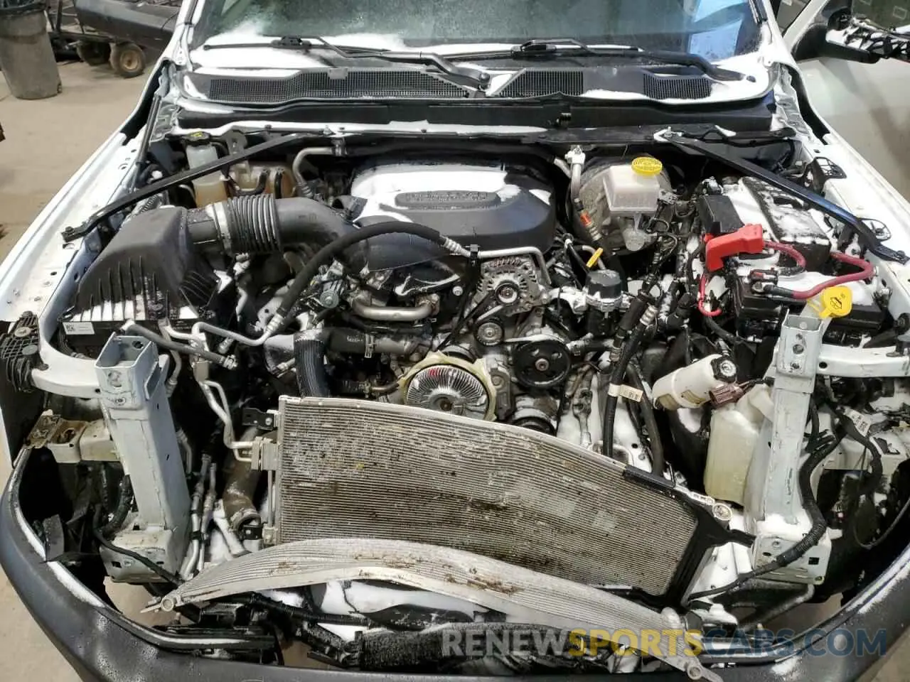 11 Photograph of a damaged car 3C6UR5HJ3NG365610 RAM 2500 2022