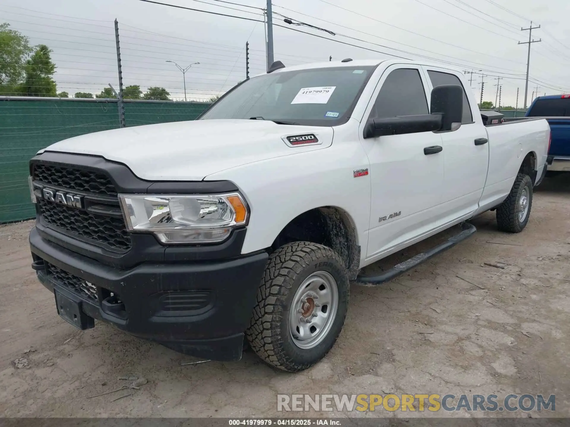 2 Photograph of a damaged car 3C6UR5HJ4NG354406 RAM 2500 2022