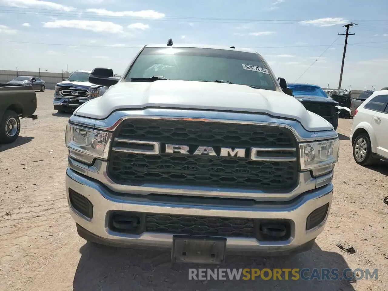 5 Photograph of a damaged car 3C6UR5HJ5NG149788 RAM 2500 2022