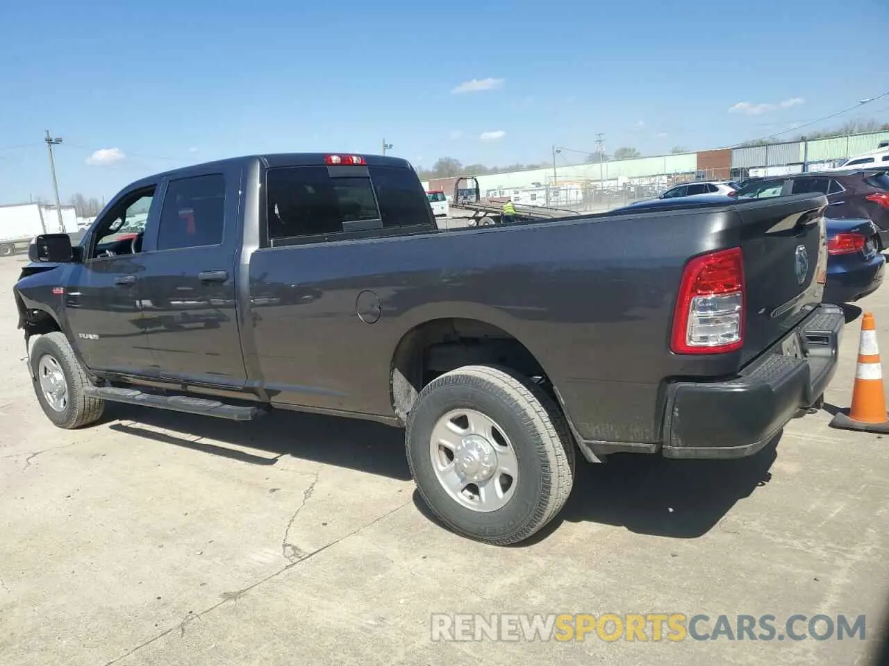 2 Photograph of a damaged car 3C6UR5HJXNG157305 RAM 2500 2022
