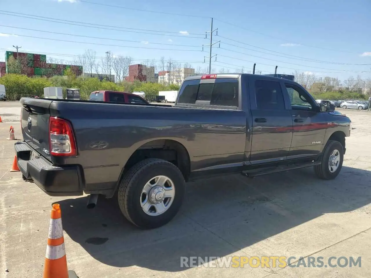 3 Photograph of a damaged car 3C6UR5HJXNG157305 RAM 2500 2022