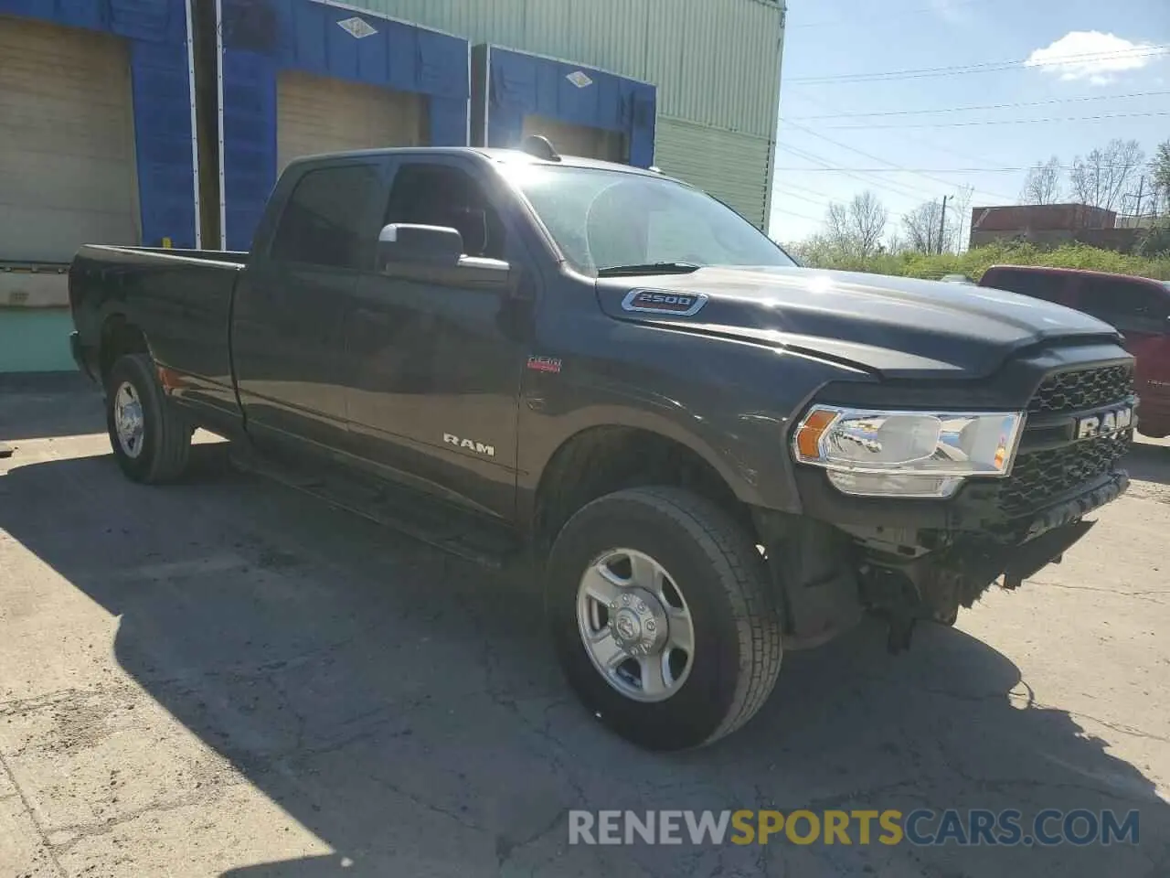 4 Photograph of a damaged car 3C6UR5HJXNG157305 RAM 2500 2022
