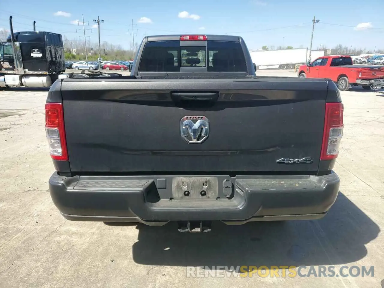 6 Photograph of a damaged car 3C6UR5HJXNG157305 RAM 2500 2022
