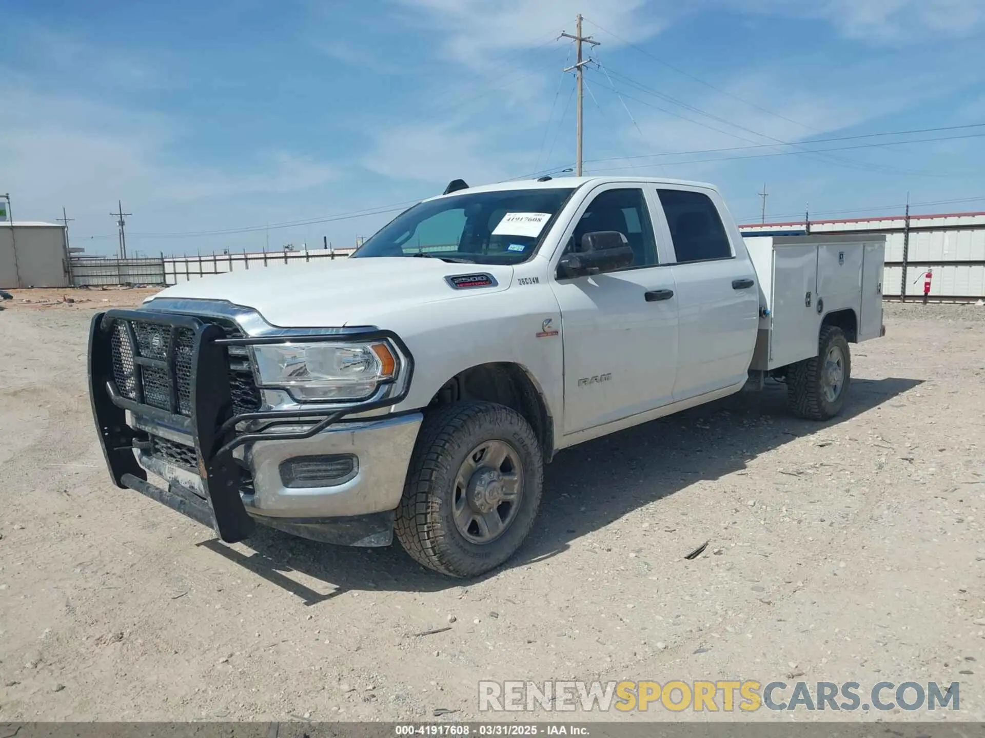 2 Photograph of a damaged car 3C6UR5HL1NG213746 RAM 2500 2022