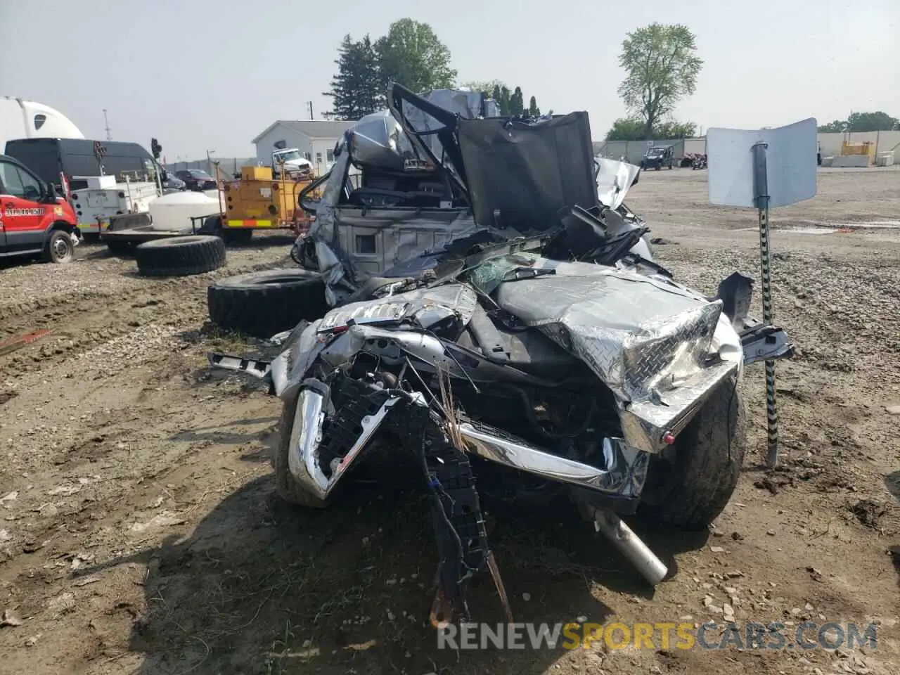 6 Photograph of a damaged car 3C6UR5JJ9NG305146 RAM 2500 2022