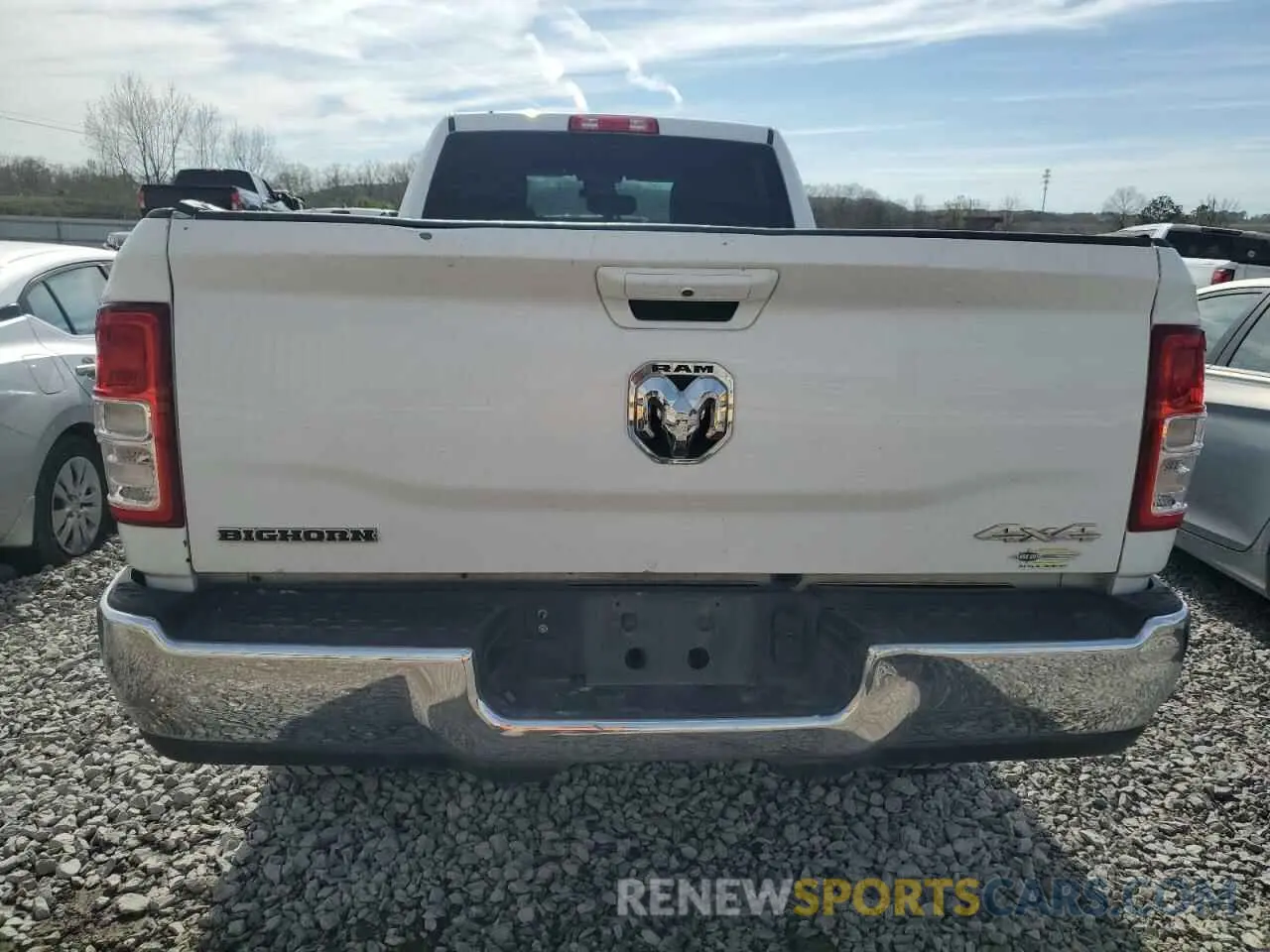 6 Photograph of a damaged car 3C6UR5JL1NG123958 RAM 2500 2022