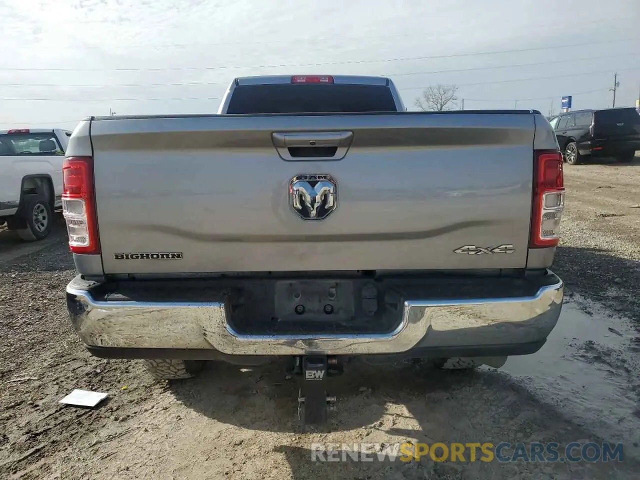 6 Photograph of a damaged car 3C6UR5JL8NG104064 RAM 2500 2022
