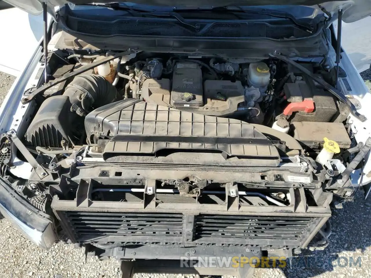 11 Photograph of a damaged car 3C6UR5JL8NG297154 RAM 2500 2022