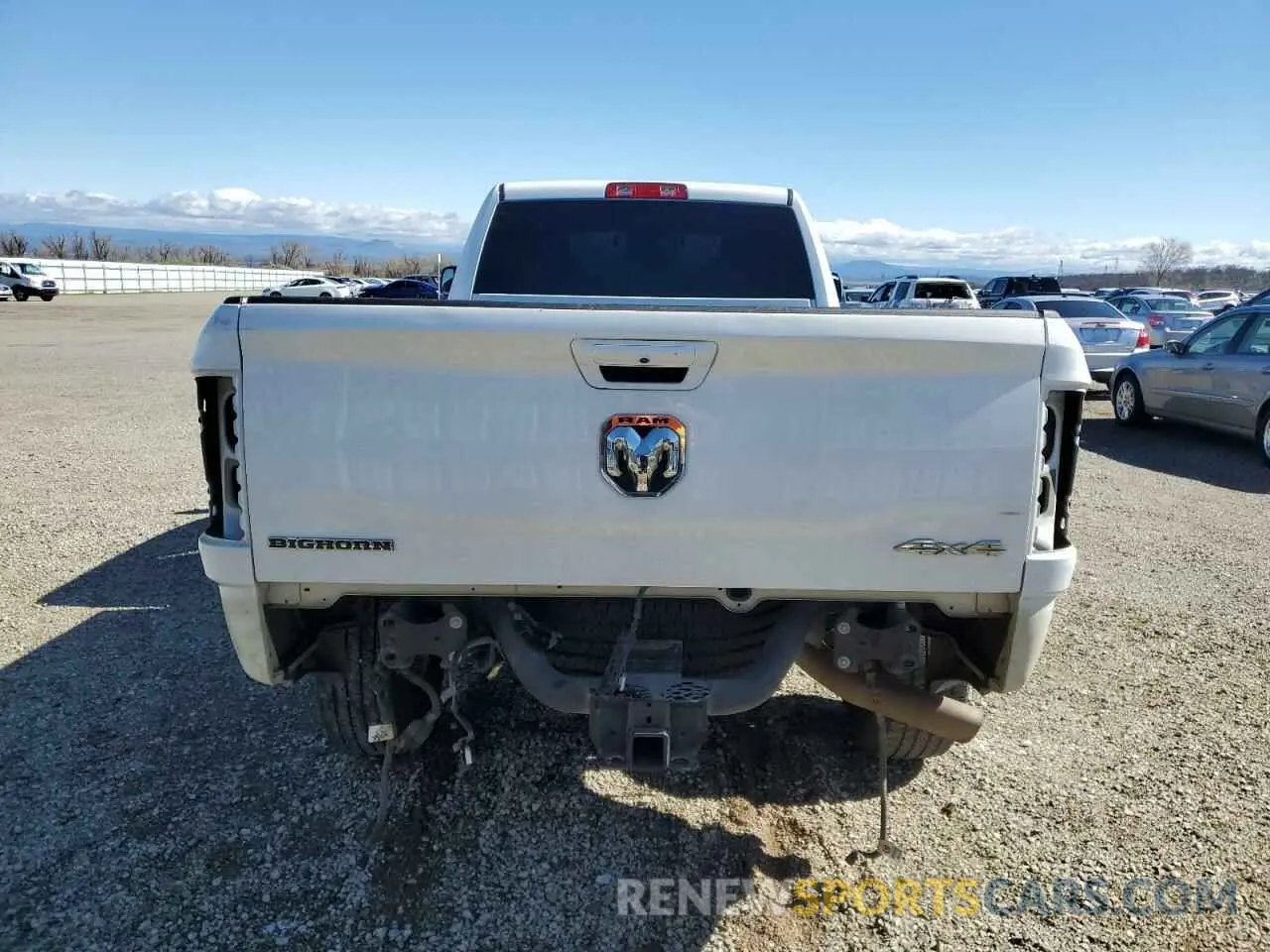6 Photograph of a damaged car 3C6UR5JL8NG297154 RAM 2500 2022