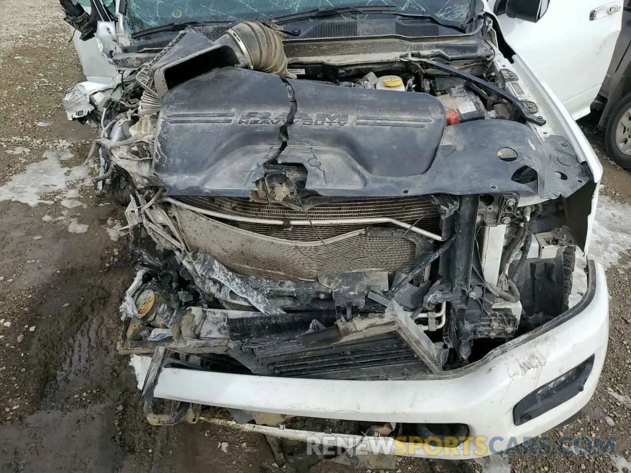 11 Photograph of a damaged car 3C6UR5JL9NG383024 RAM 2500 2022