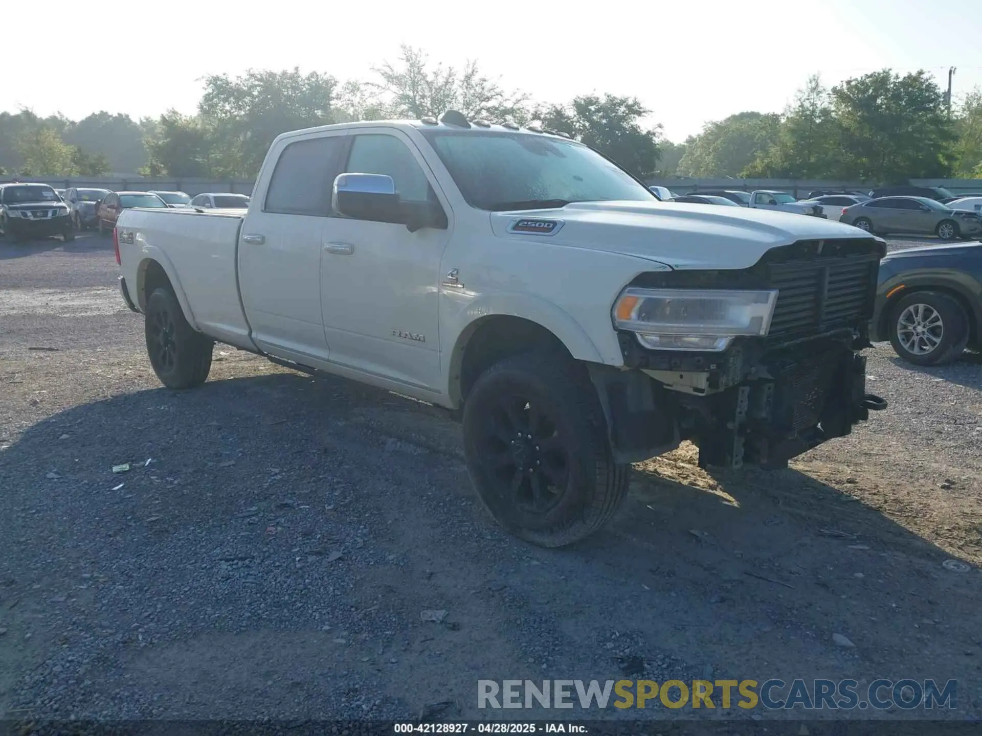 1 Photograph of a damaged car 3C6UR5KL0NG408021 RAM 2500 2022