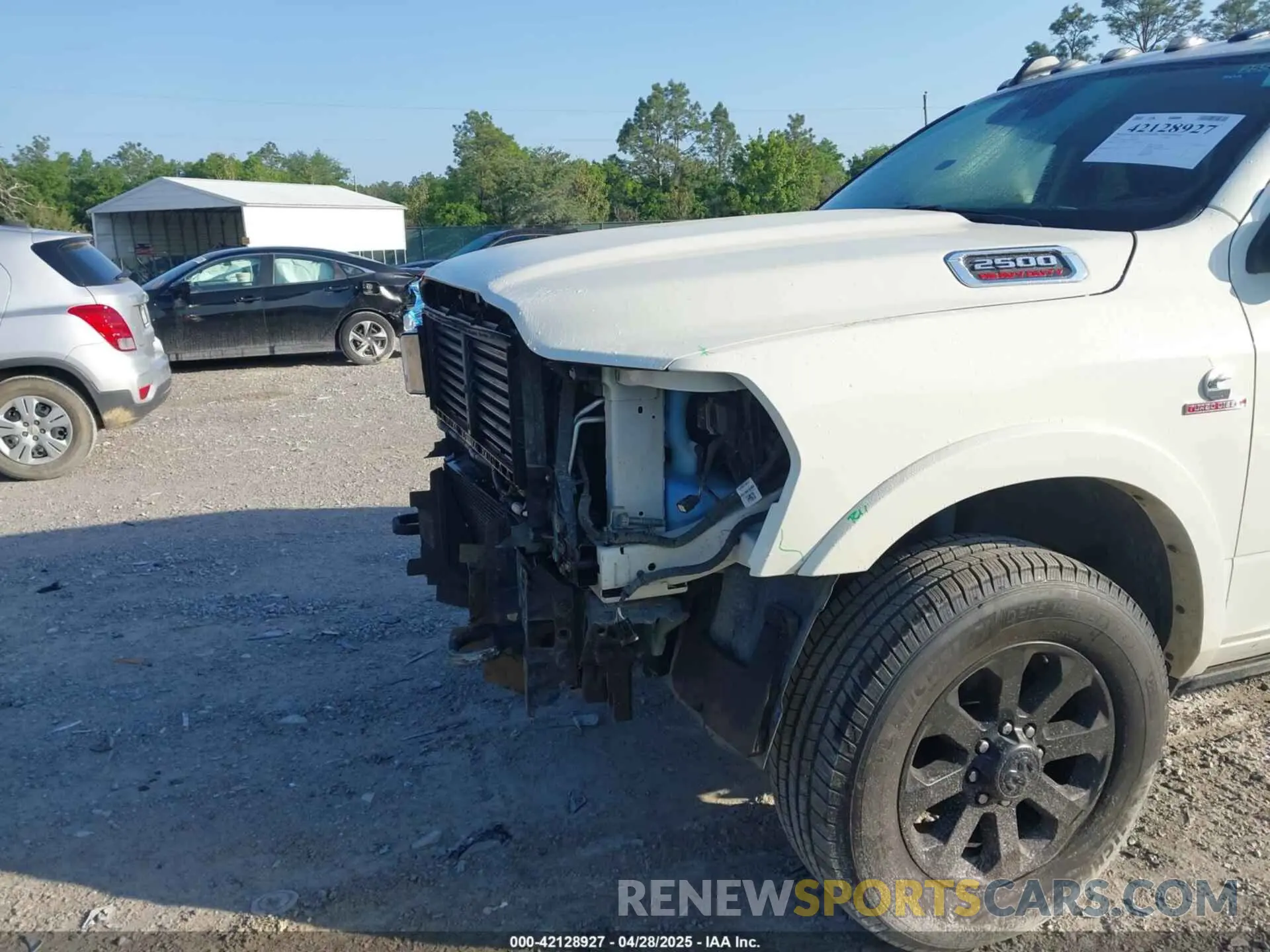 6 Photograph of a damaged car 3C6UR5KL0NG408021 RAM 2500 2022