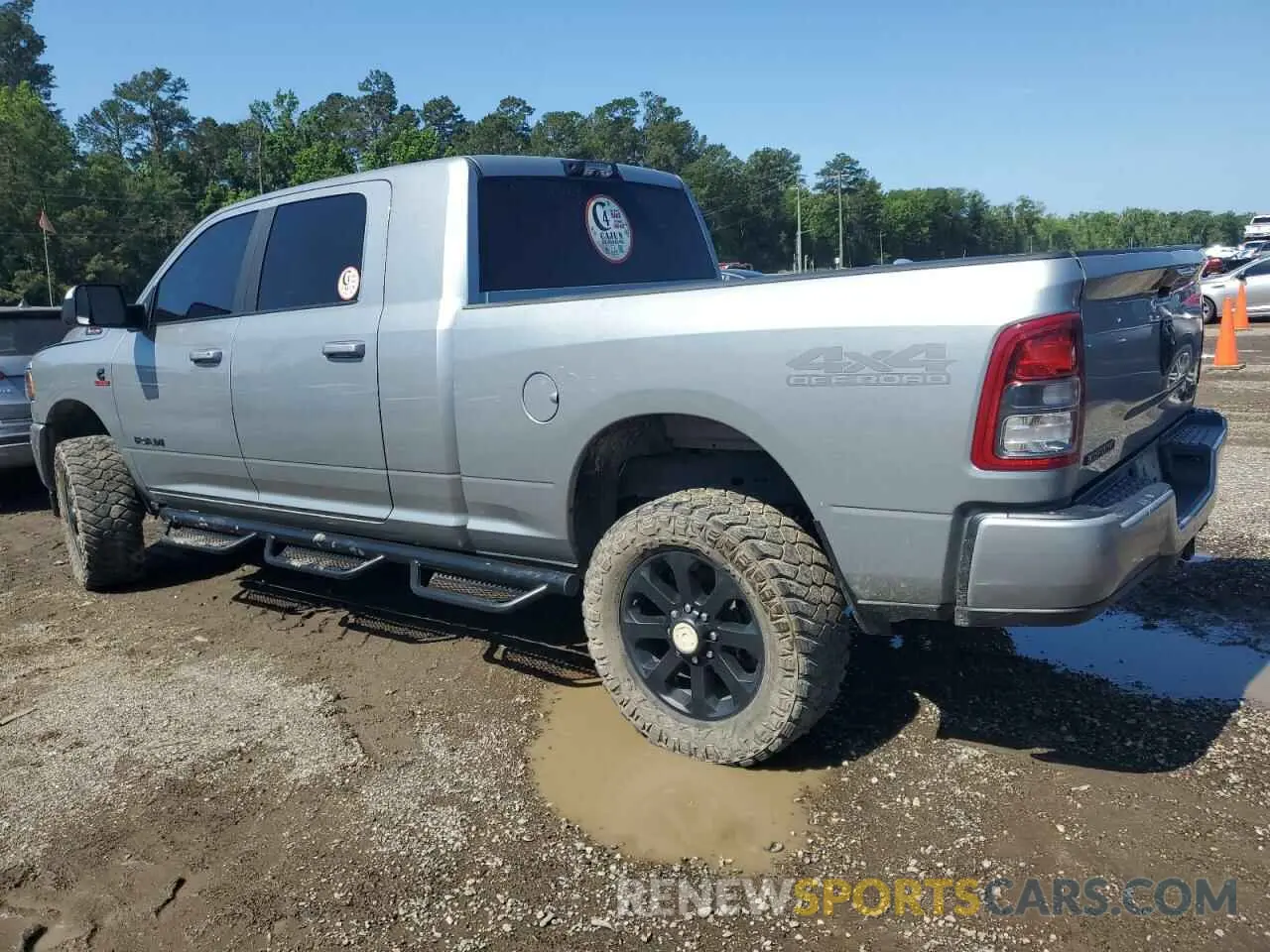 2 Photograph of a damaged car 3C6UR5MLXNG149714 RAM 2500 2022