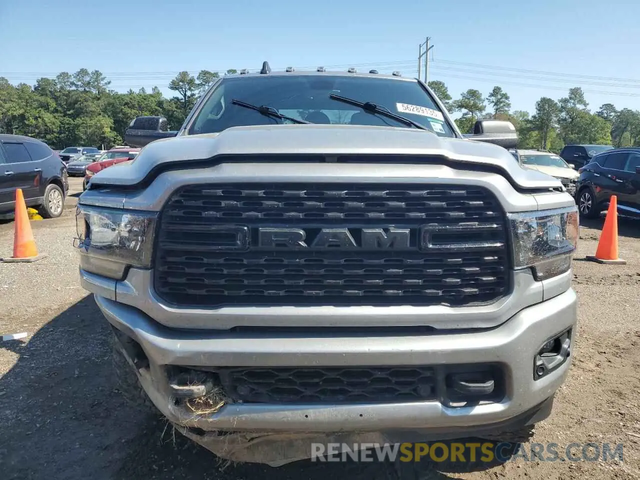 5 Photograph of a damaged car 3C6UR5MLXNG149714 RAM 2500 2022
