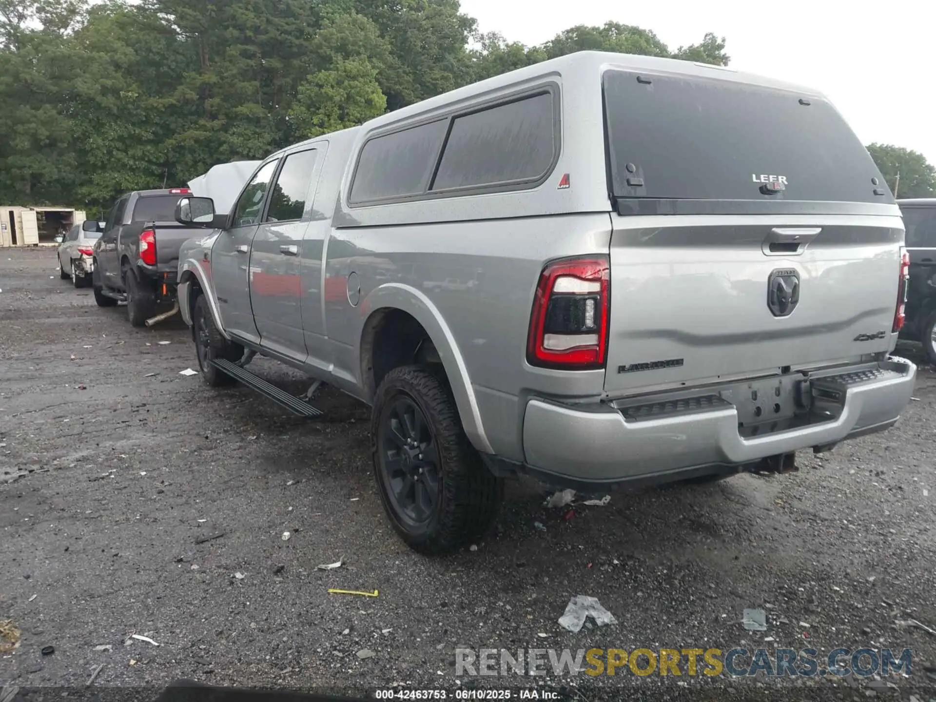 3 Photograph of a damaged car 3C6UR5NL5NG267524 RAM 2500 2022