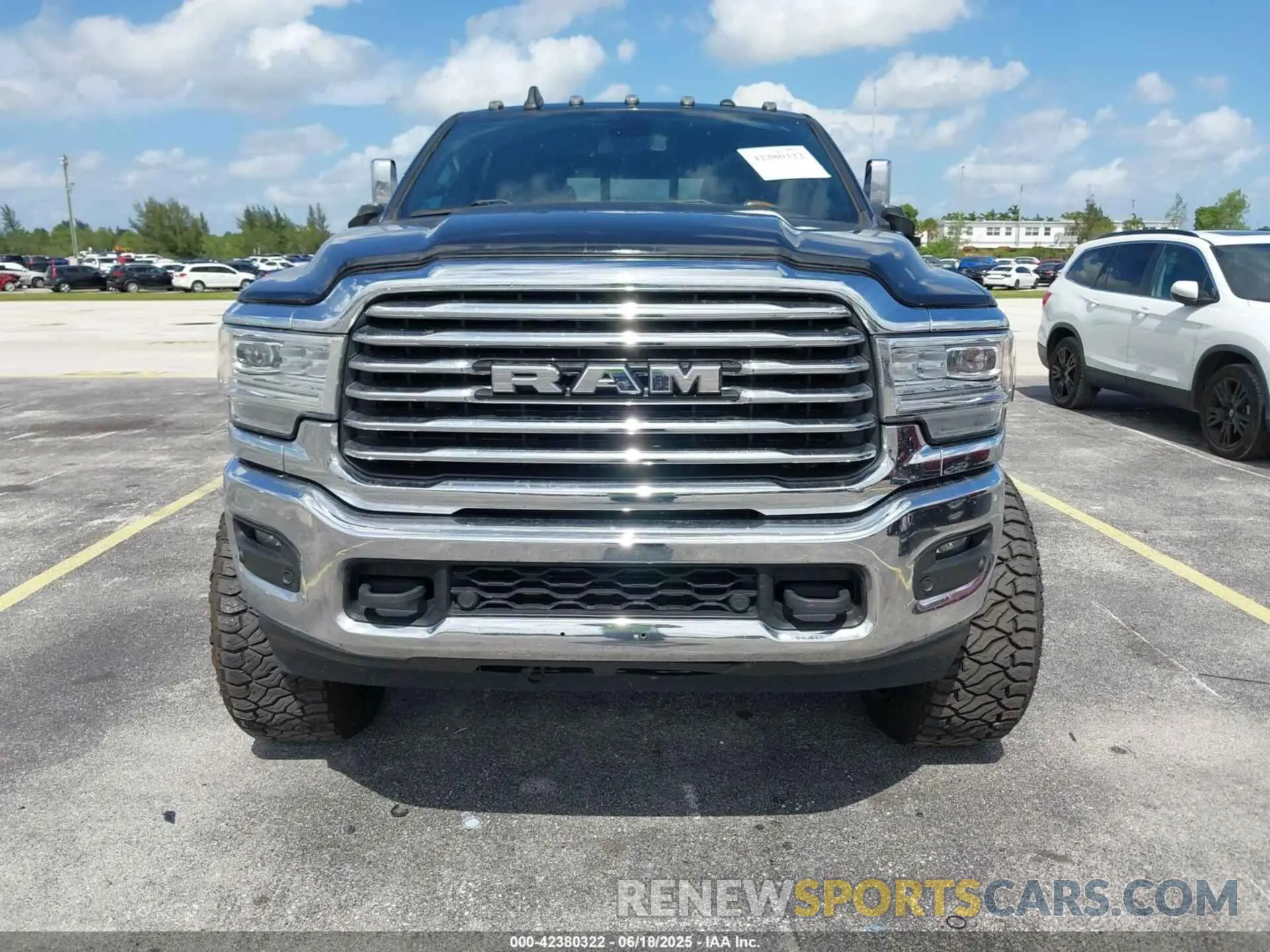12 Photograph of a damaged car 3C6UR5PL8NG158407 RAM 2500 2022