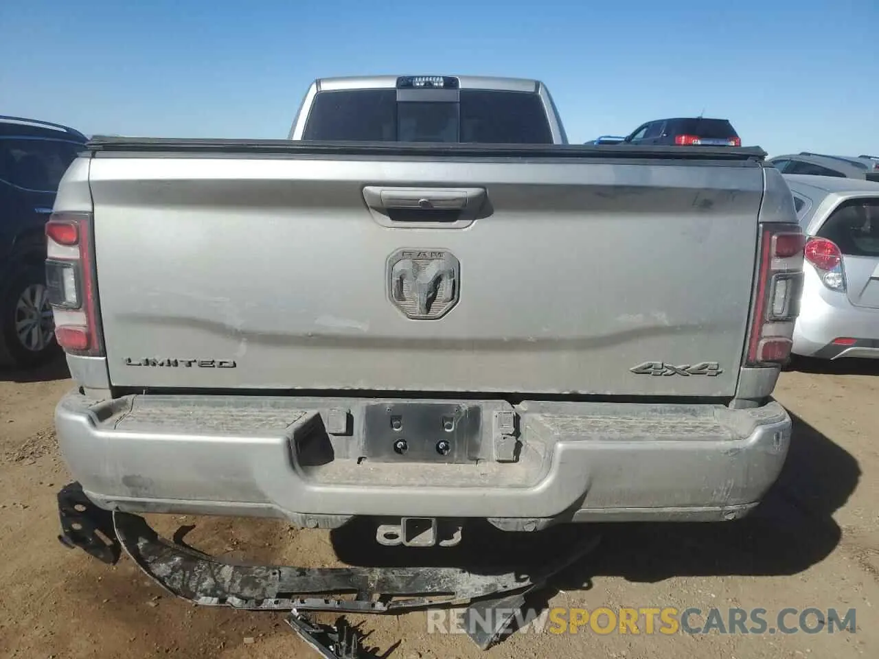 6 Photograph of a damaged car 3C6UR5RLXNG178834 RAM 2500 2022