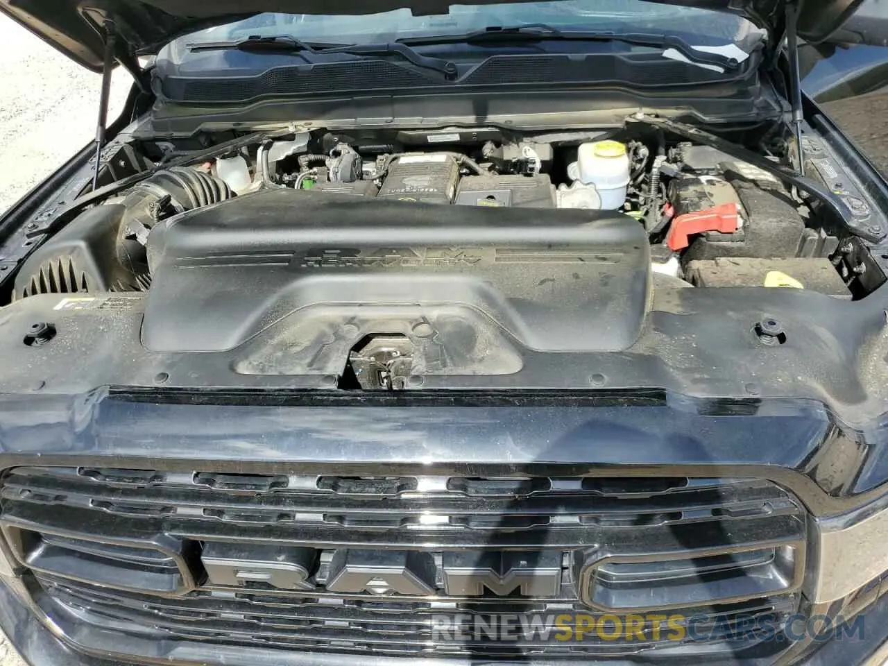 11 Photograph of a damaged car 3C6UR5SL5NG185989 RAM 2500 2022