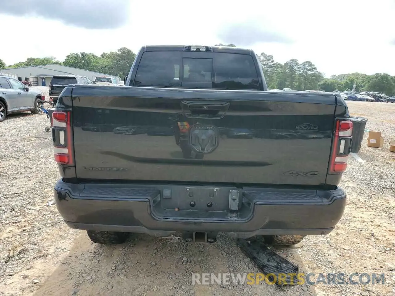 6 Photograph of a damaged car 3C6UR5SL5NG185989 RAM 2500 2022