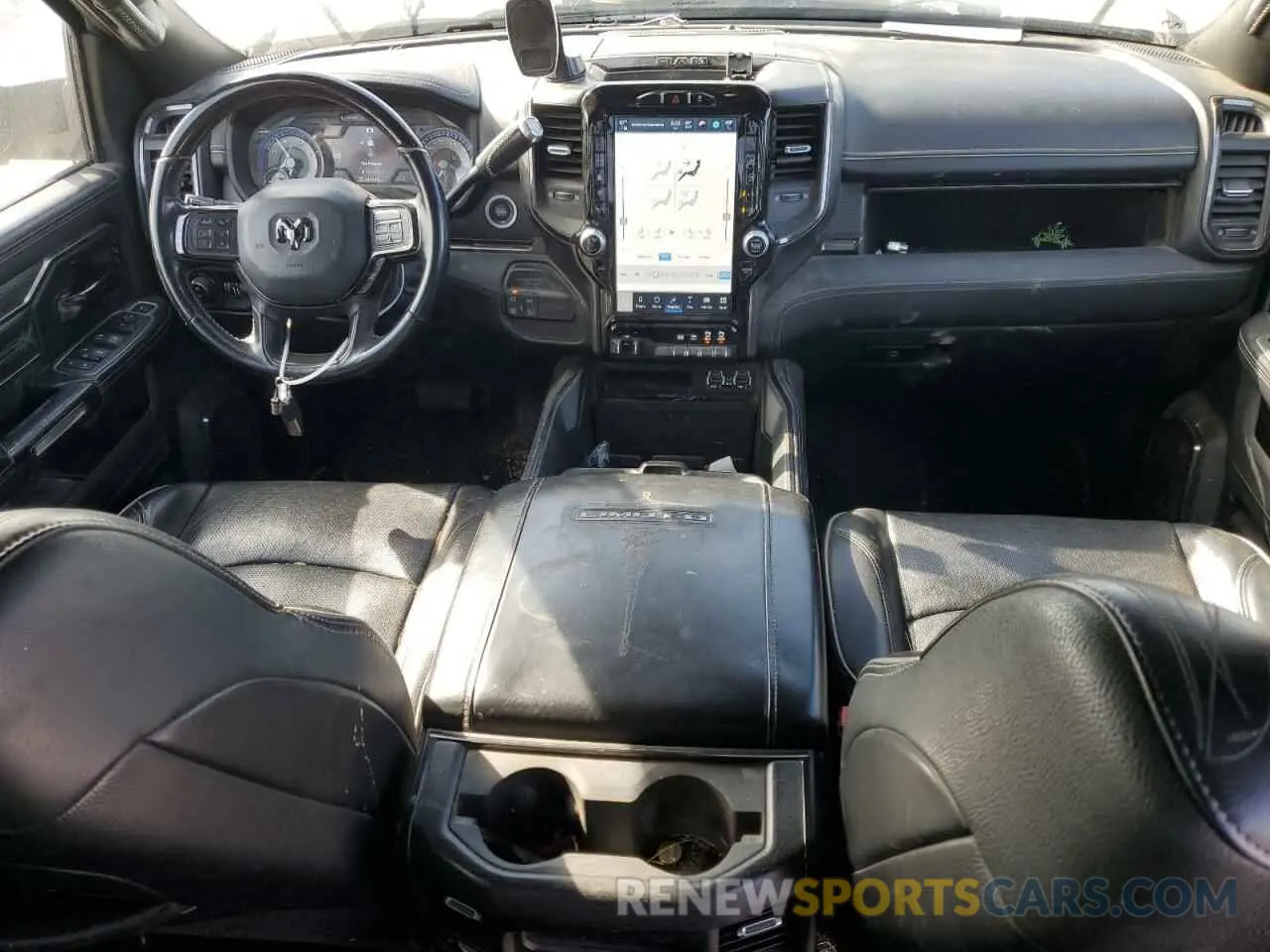 8 Photograph of a damaged car 3C6UR5TL1NG391969 RAM 2500 2022