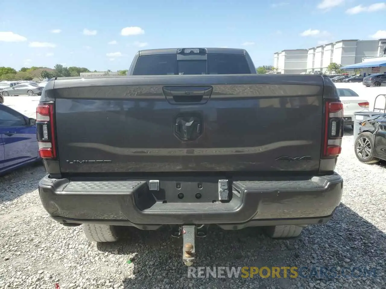6 Photograph of a damaged car 3C6UR5TLXNG314615 RAM 2500 2022