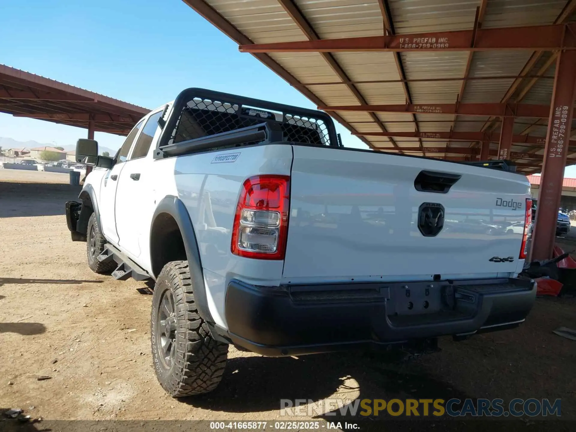 3 Photograph of a damaged car 3C6TR5CJ0PG518837 RAM 2500 2023