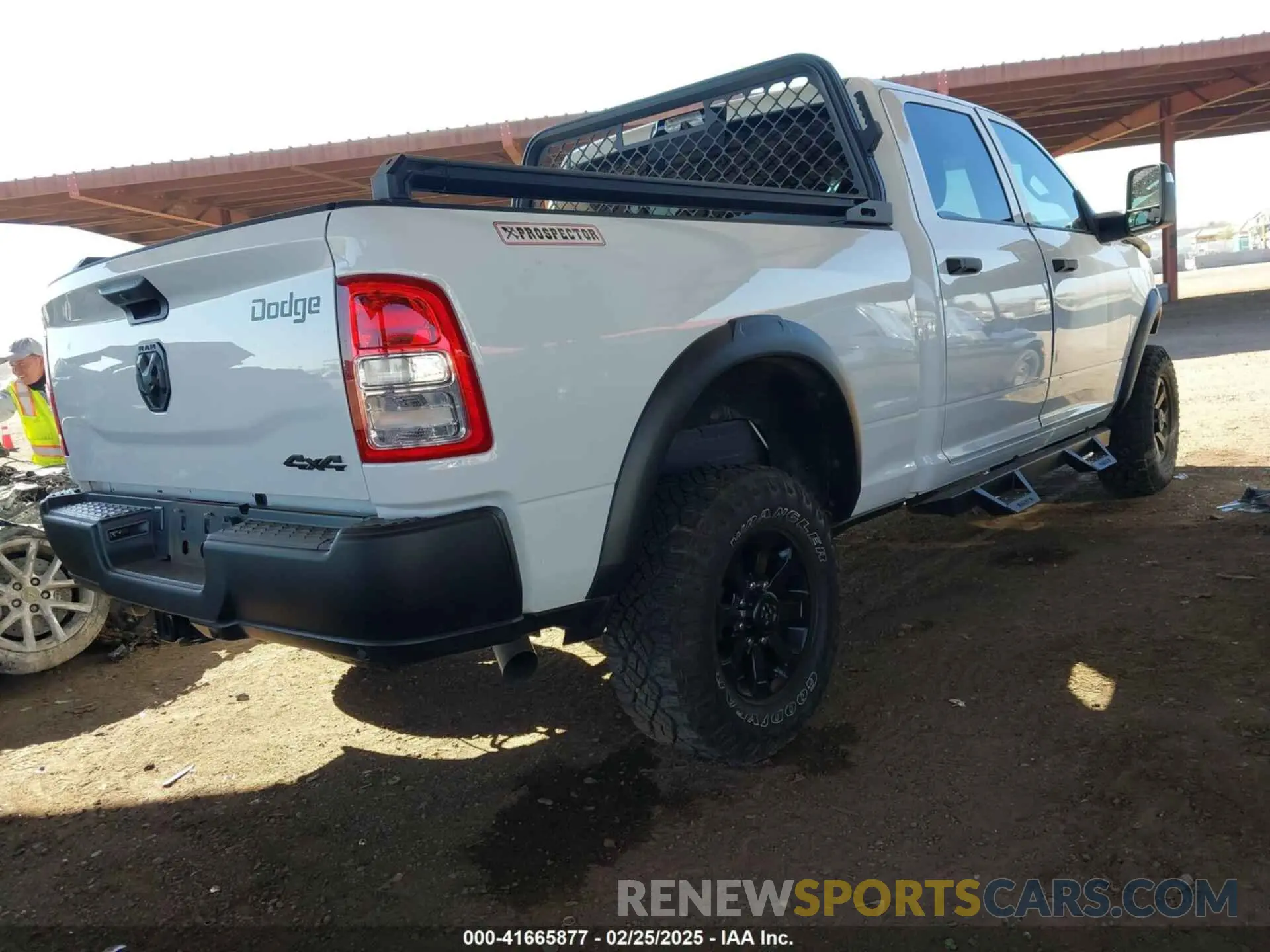 4 Photograph of a damaged car 3C6TR5CJ0PG518837 RAM 2500 2023