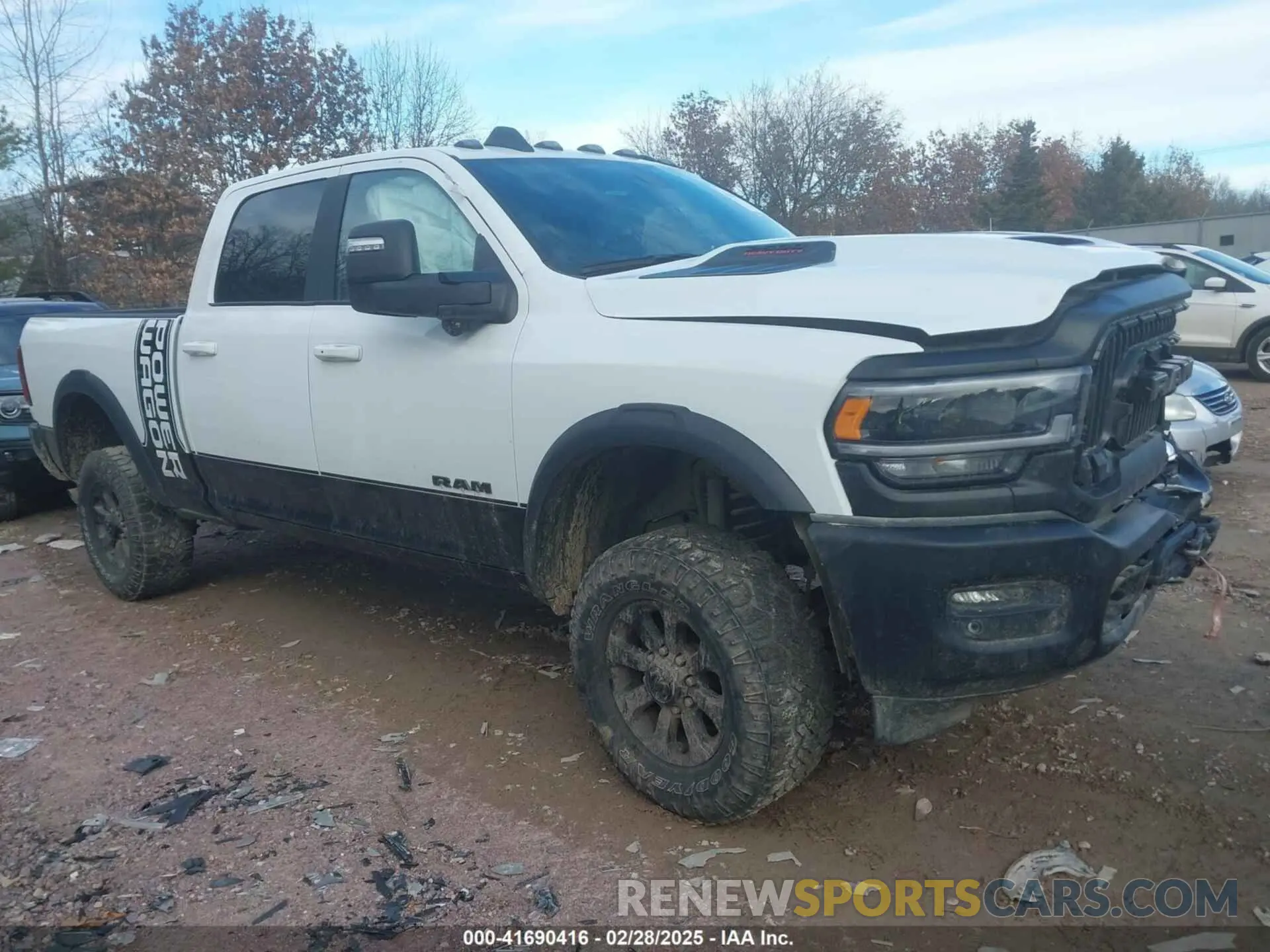 1 Photograph of a damaged car 3C6TR5EJ0PG603643 RAM 2500 2023
