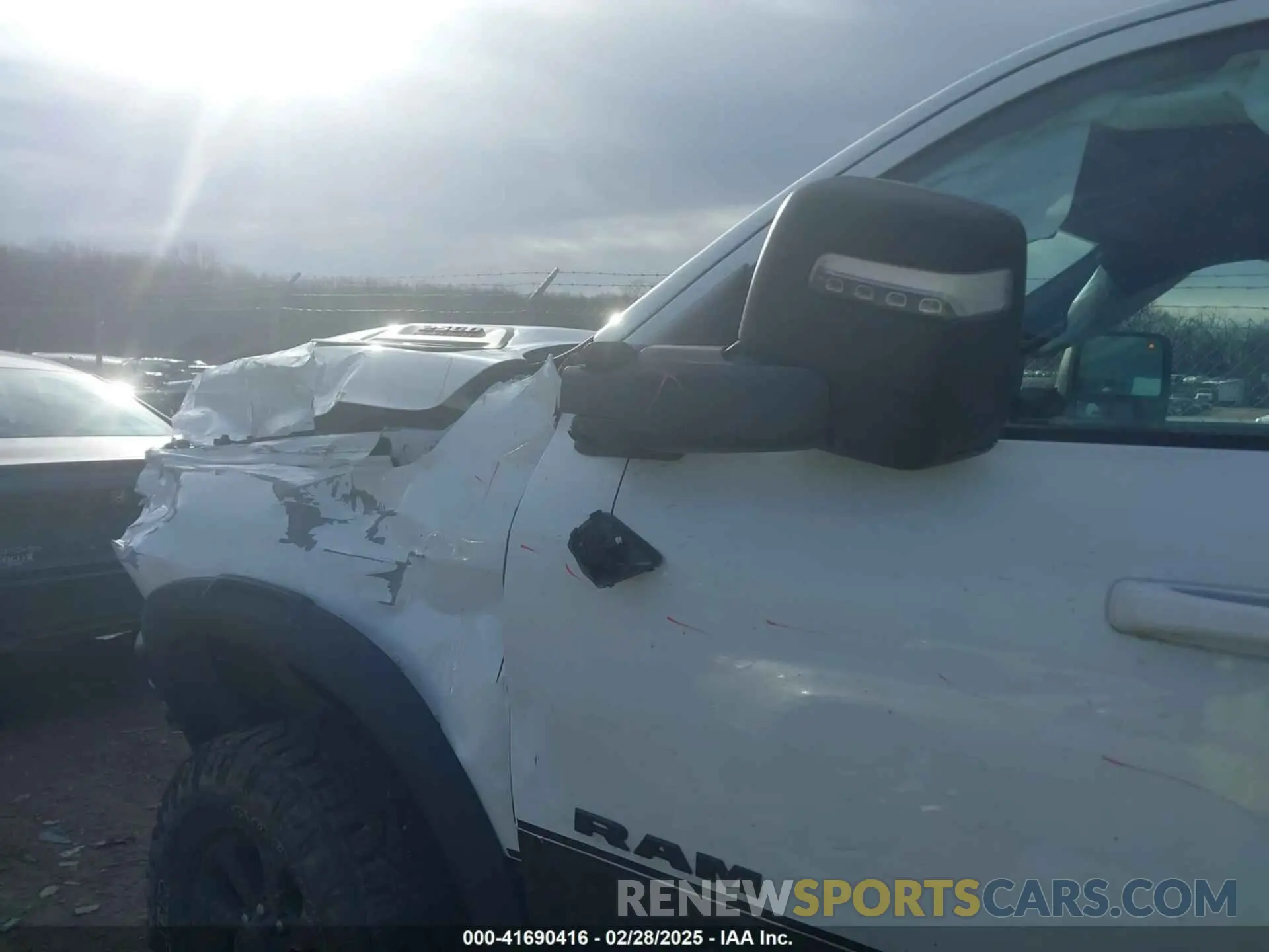 17 Photograph of a damaged car 3C6TR5EJ0PG603643 RAM 2500 2023