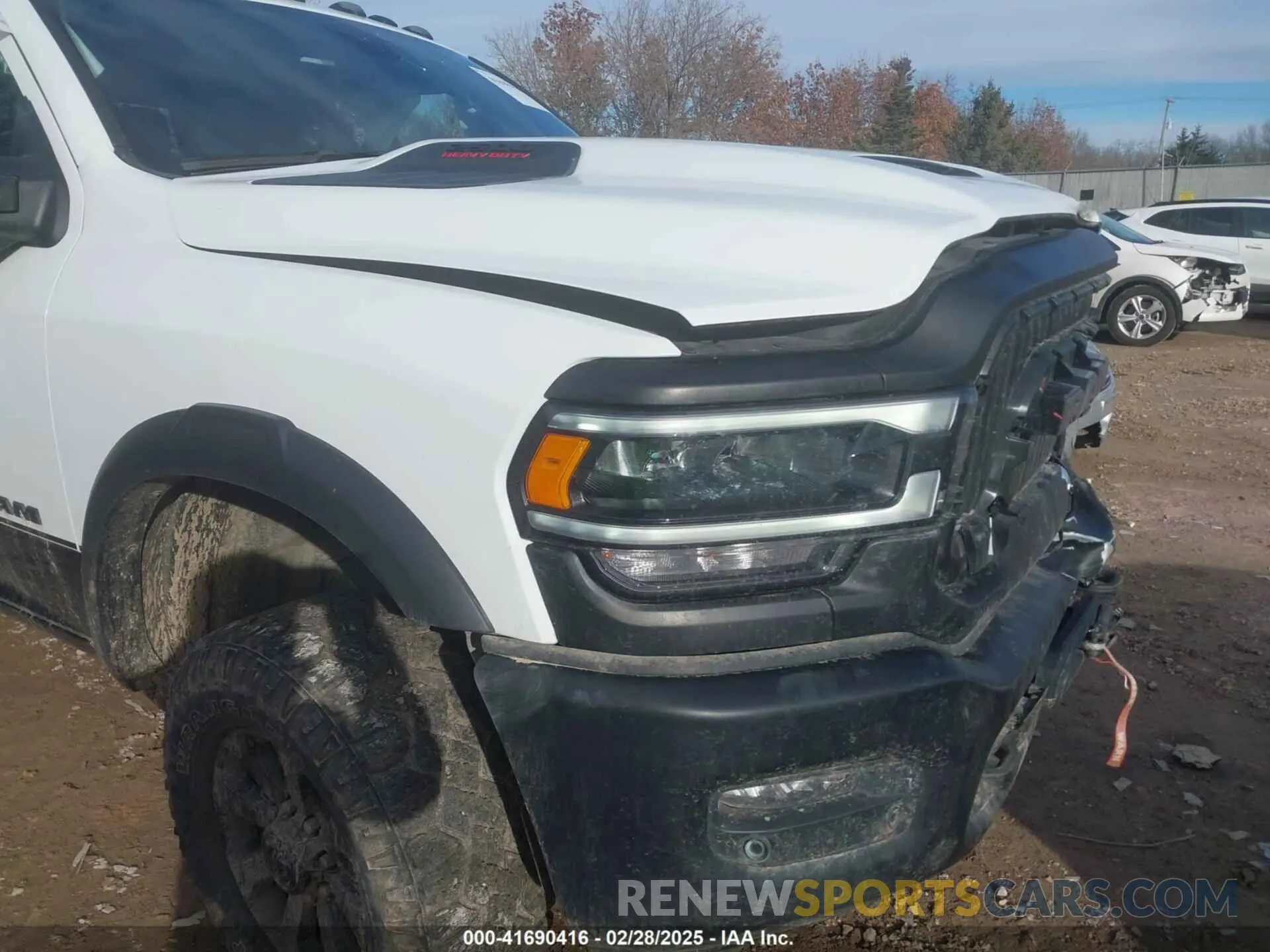 19 Photograph of a damaged car 3C6TR5EJ0PG603643 RAM 2500 2023