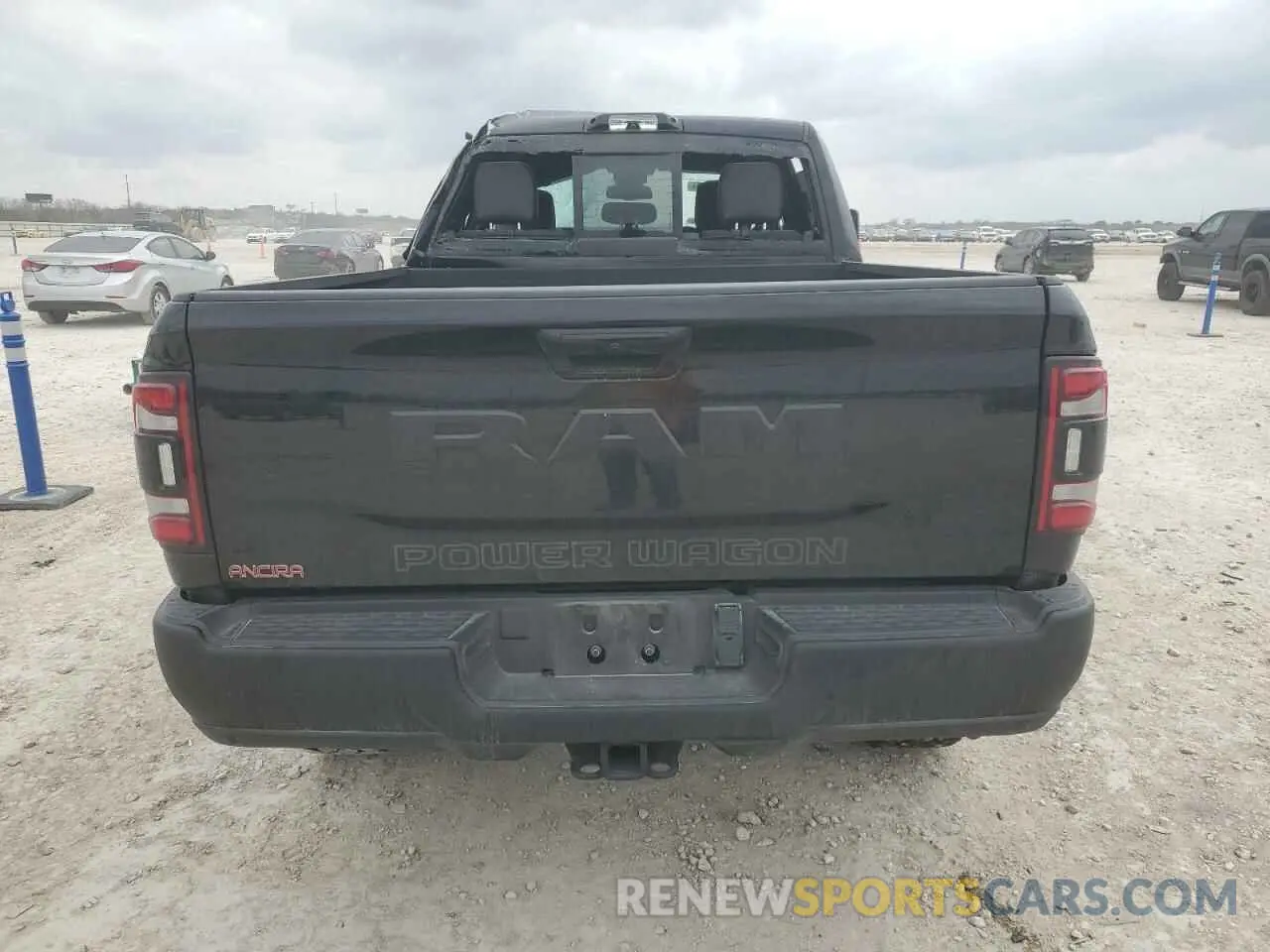 6 Photograph of a damaged car 3C6TR5EJ9PG593436 RAM 2500 2023