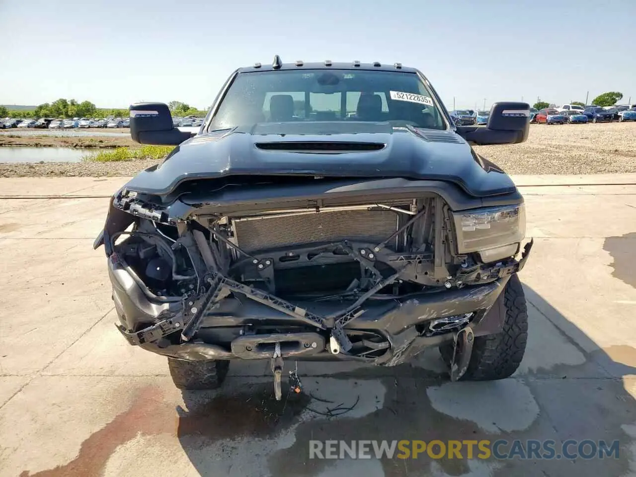 5 Photograph of a damaged car 3C6TR5EJXPG569677 RAM 2500 2023